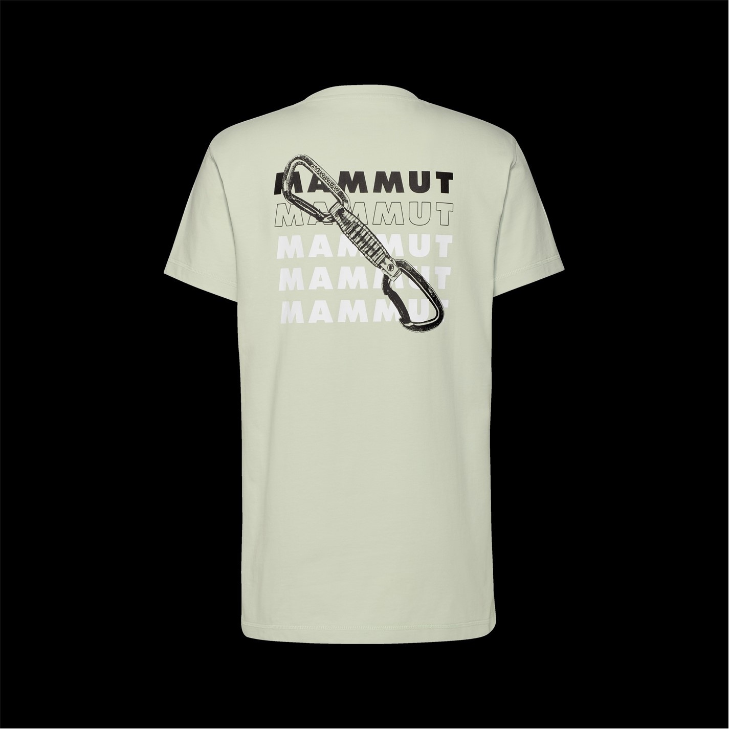 Tričko Mammut Silver sage 3508938 Men's Massone Short-Sleeve Performance T-Shirt - 1