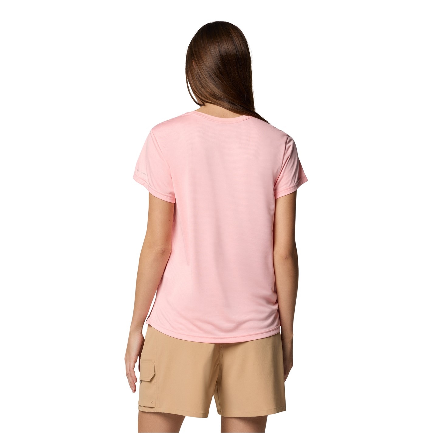 Tričko Columbia Pink Sand 4280244 Short-Sleeve Performance T-Shirt Womens - 5