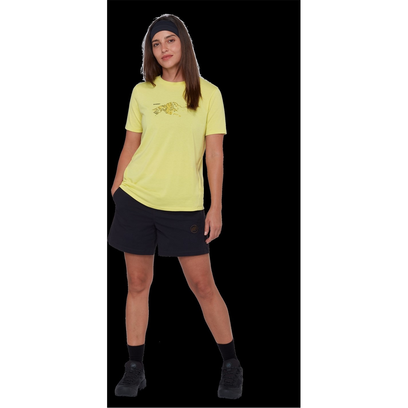 Tričko Mammut Yellow 4900179 Women's Short Sleeve Performance T-Shirt - 4