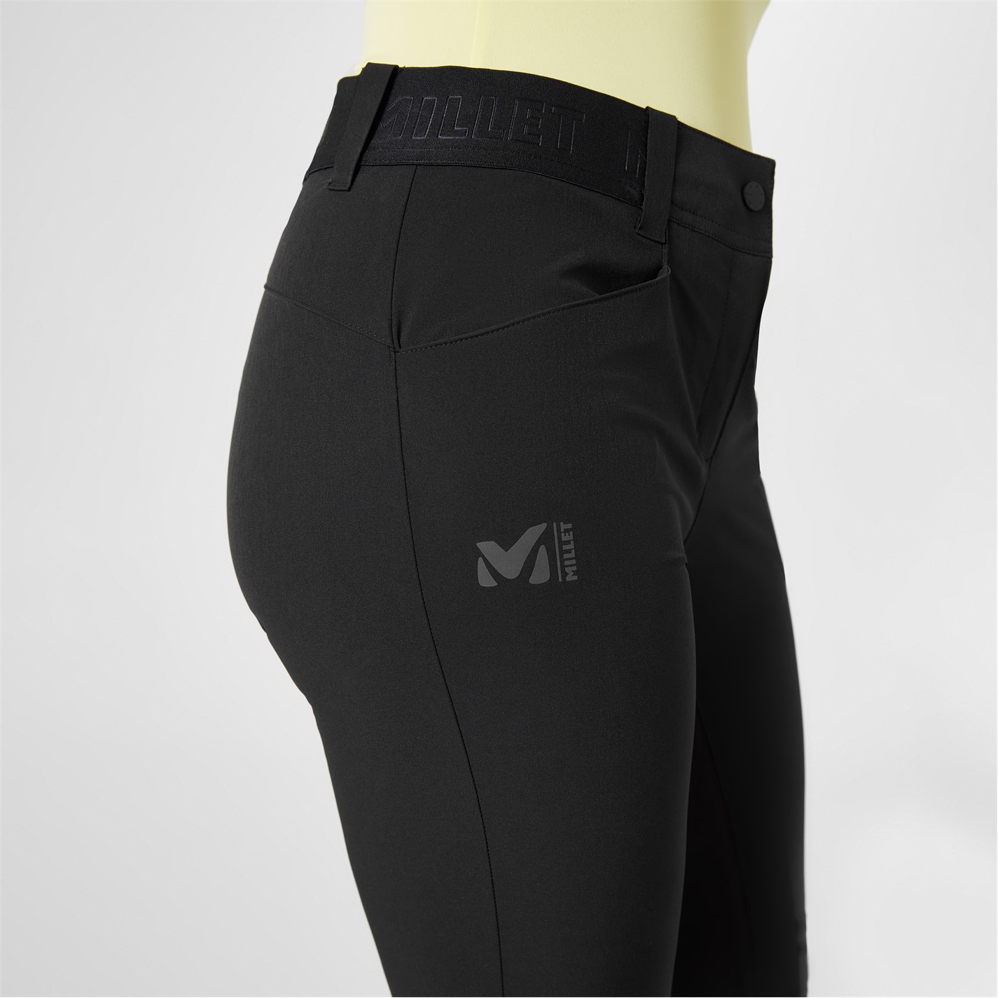 Nohavice Millet Black 6531870 Wanaka Walking Trousers Womens - 4