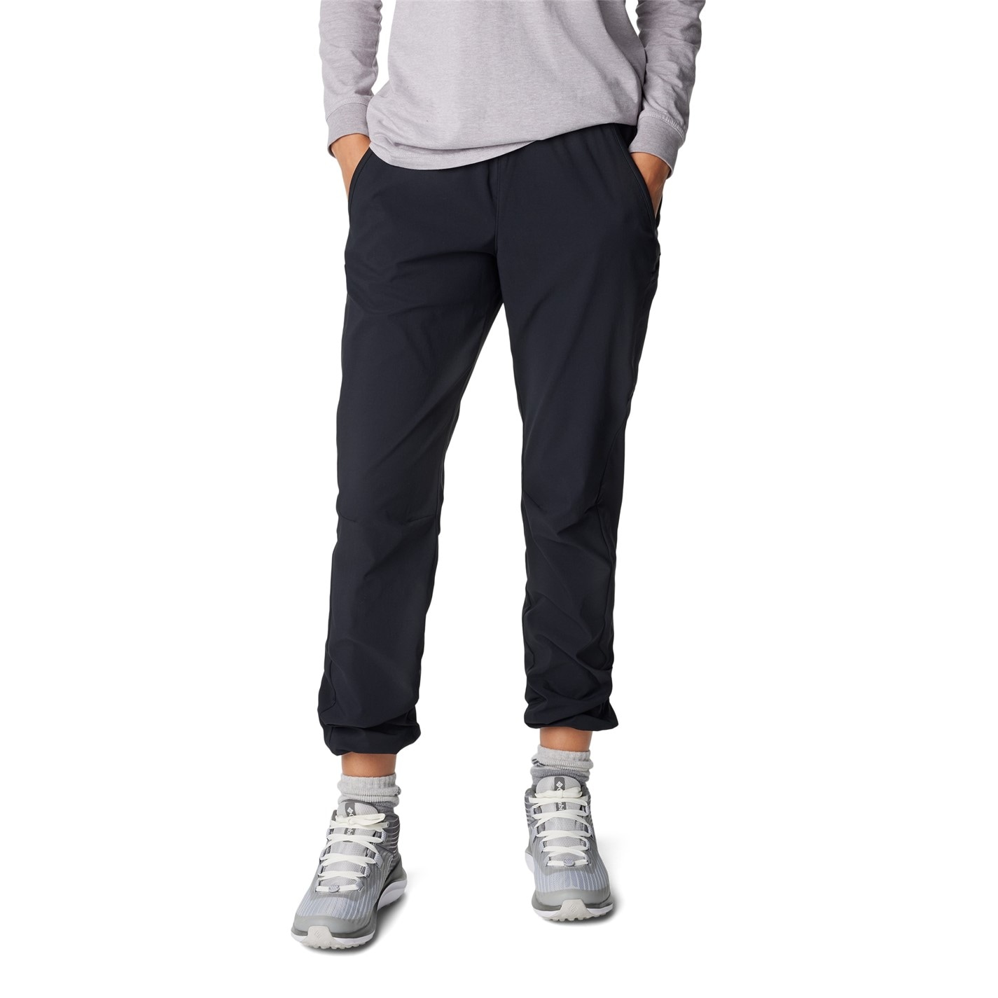Columbia Black 4132102 Leslie Falls Walking Trousers Womens - 7