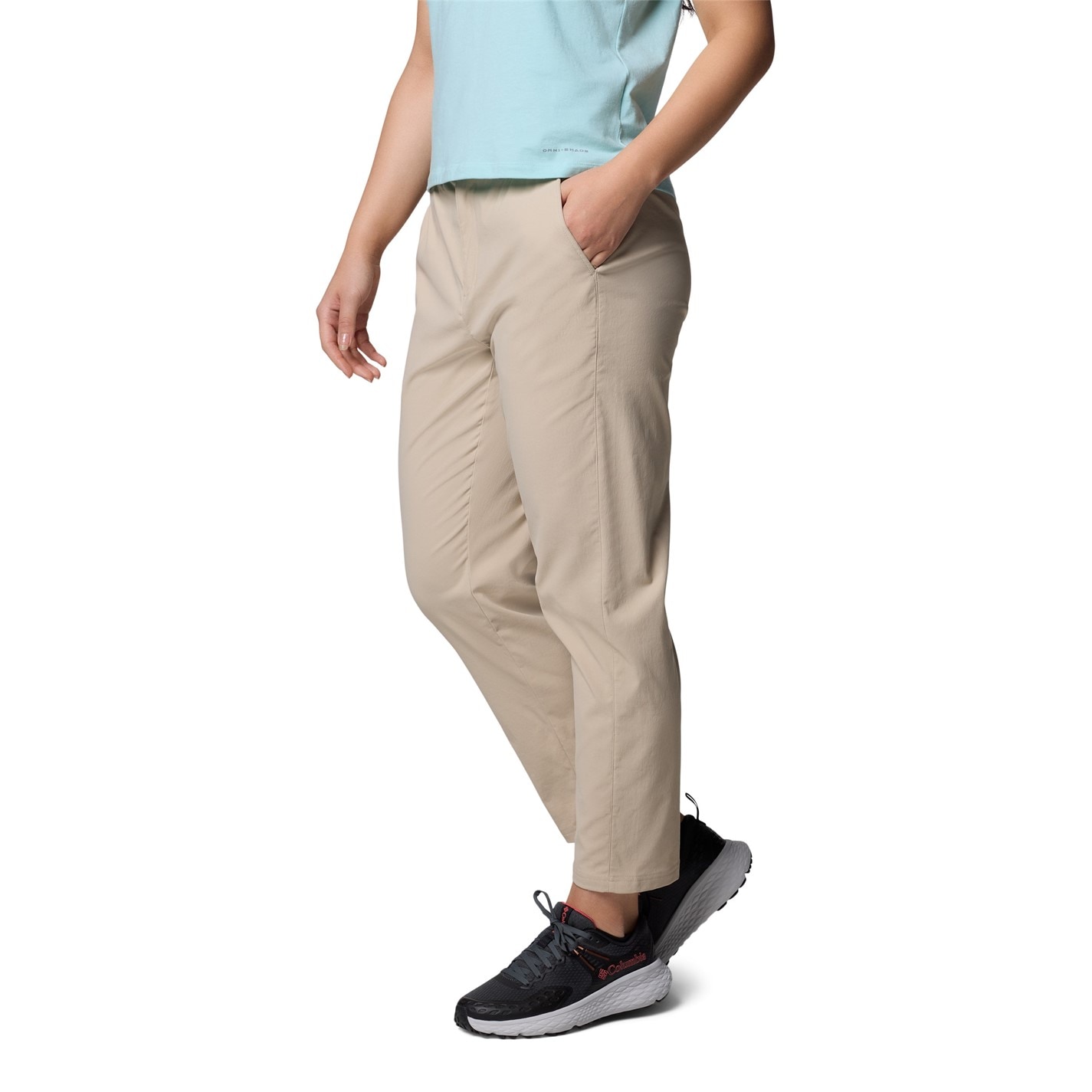Nohavice Columbia Ancient Fossil 8232028 Cedar Crest Walking Trousers Womens - 1