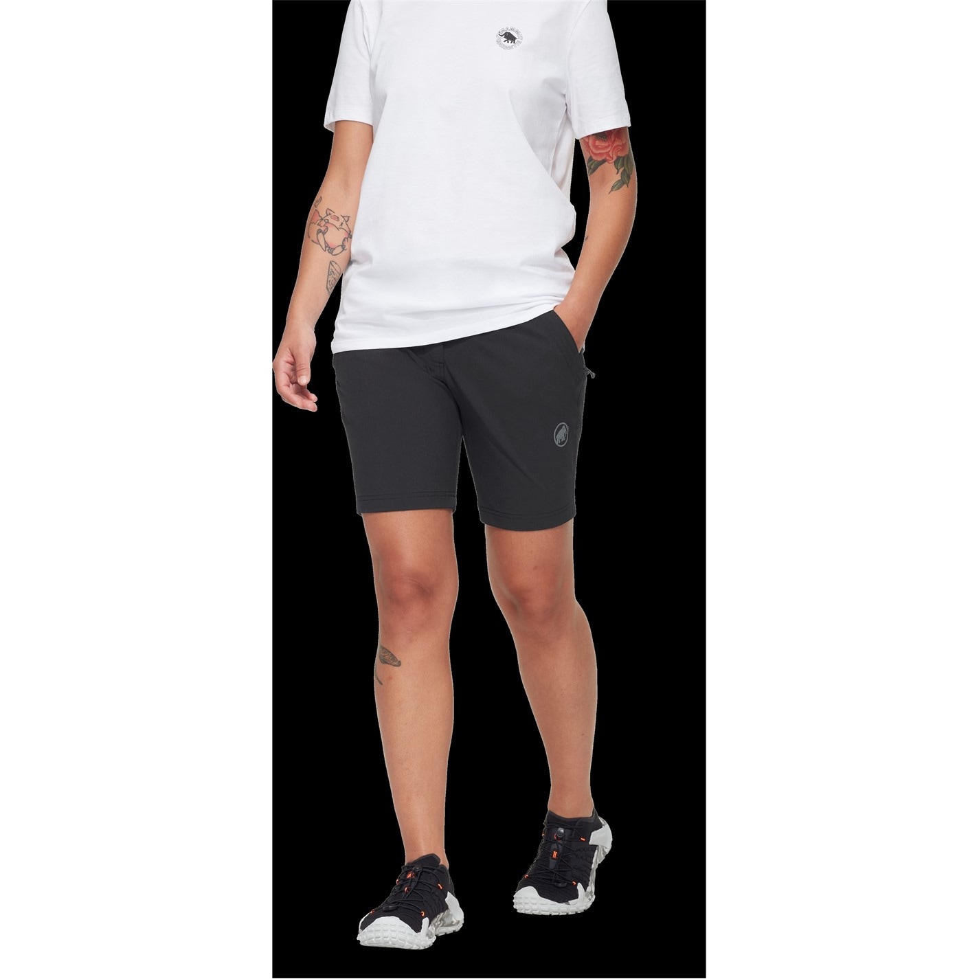 Kraťasy Mammut Black 3716626 Hiking Shorts Womens - 3