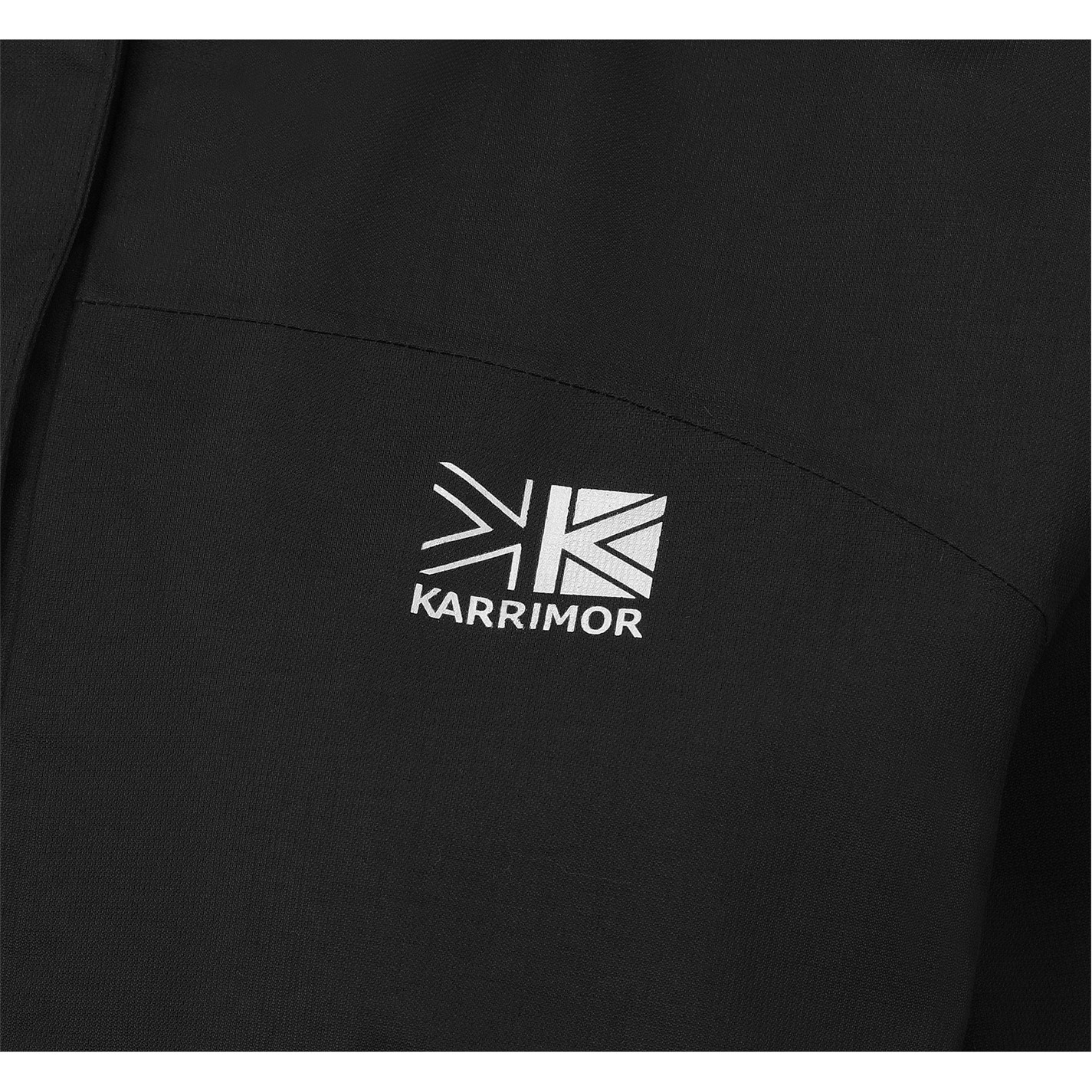 Dámska bunda Karrimor Black 7388453 Womens Urban WeatherTite 10K Waterproof Long Sleeve Jacket - 8