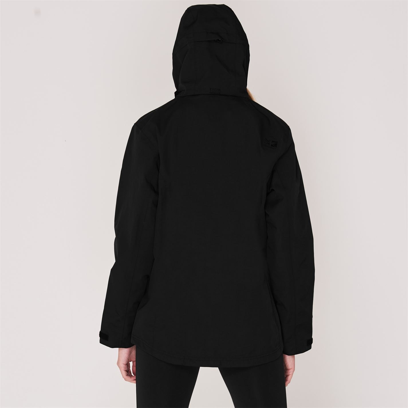 Dámska bunda Karrimor Black 7388453 Womens Urban WeatherTite 10K Waterproof Long Sleeve Jacket - 4