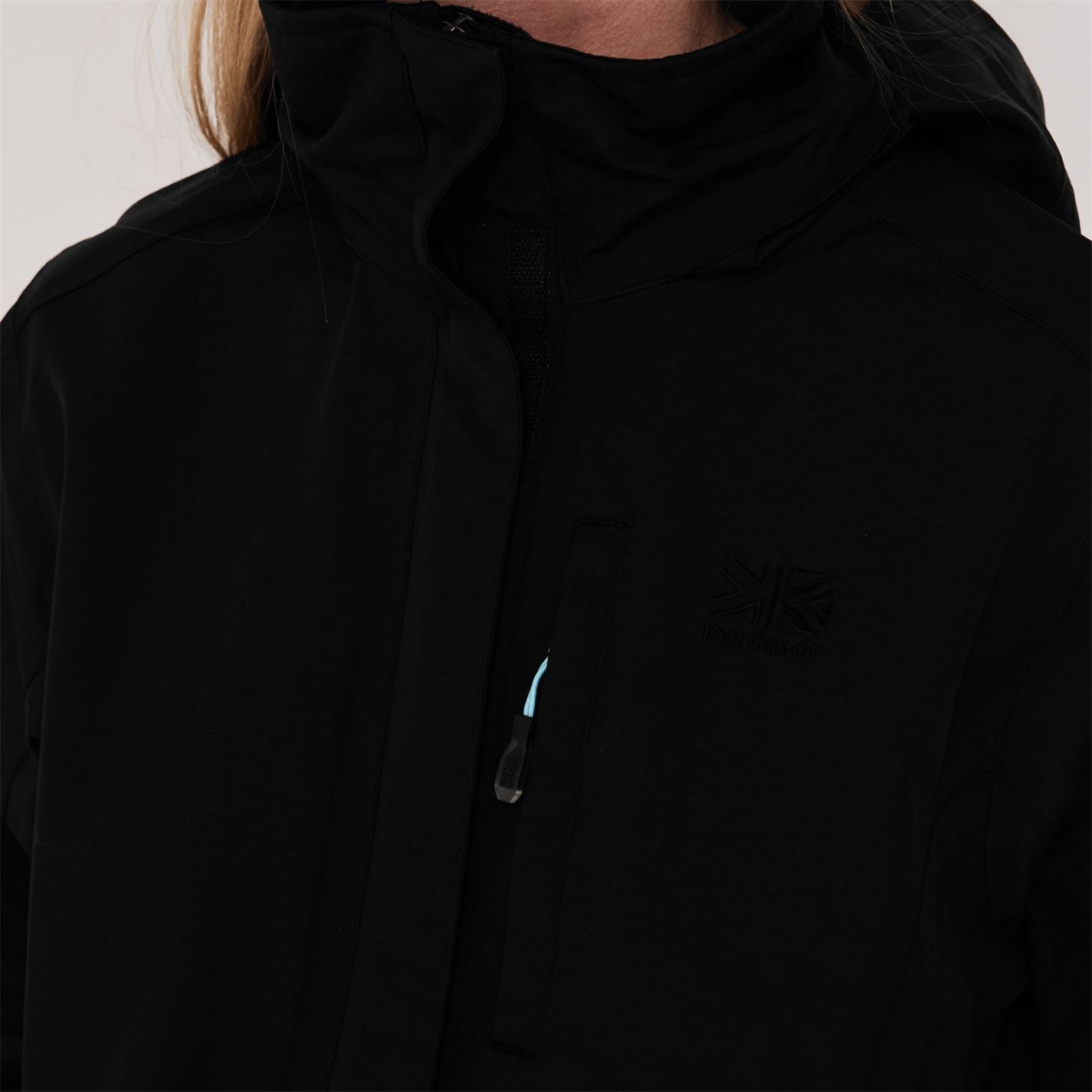Dámska bunda Karrimor Black 7388453 Womens Urban WeatherTite 10K Waterproof Long Sleeve Jacket - 5