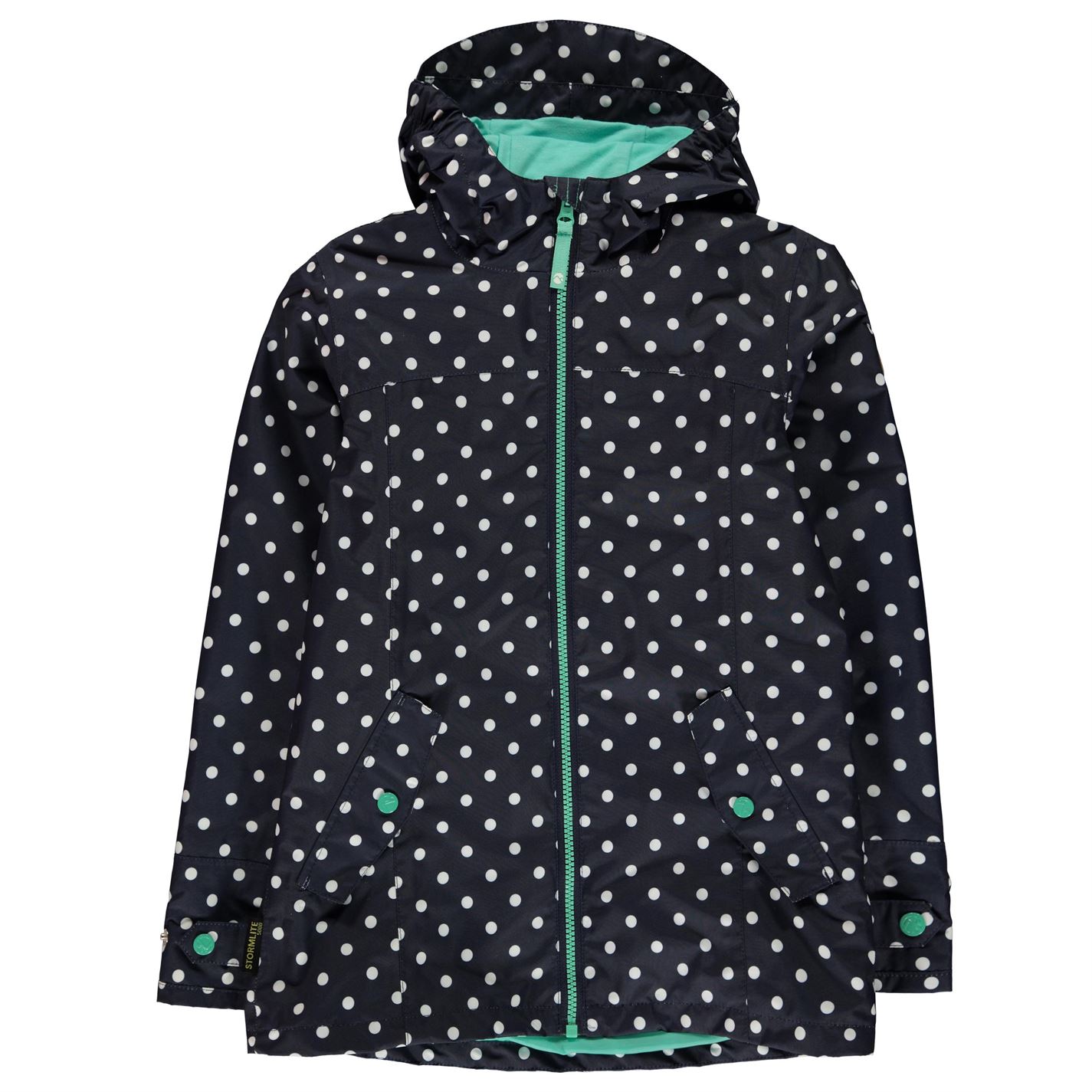 Navy Polka Dot