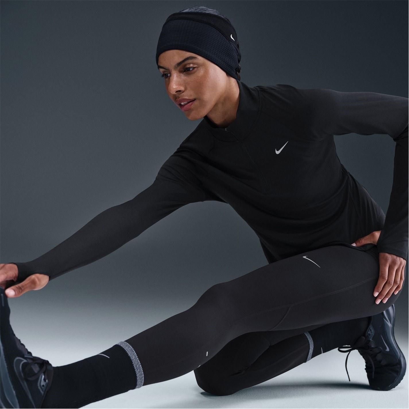 Nike Tempo High-Waisted 7/8 Running Leggings Womens - 12