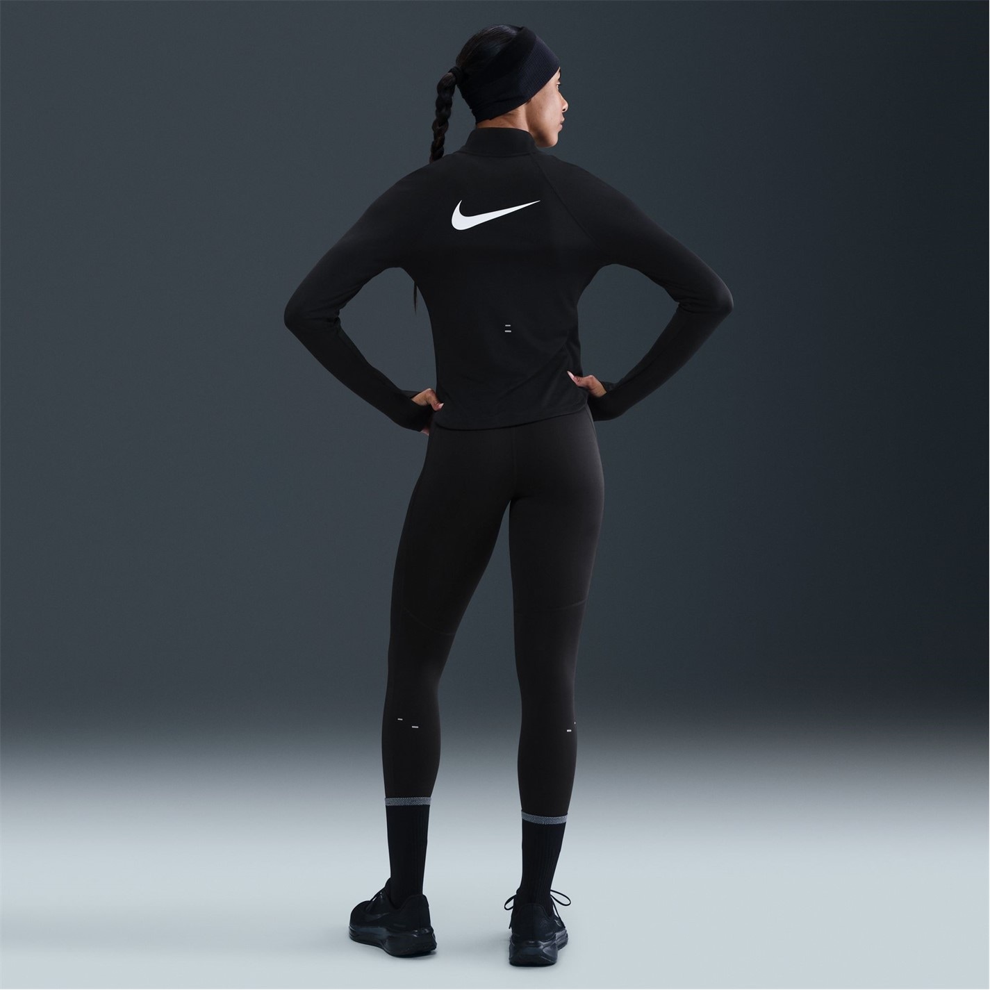 Nike Tempo High-Waisted 7/8 Running Leggings Womens - 8