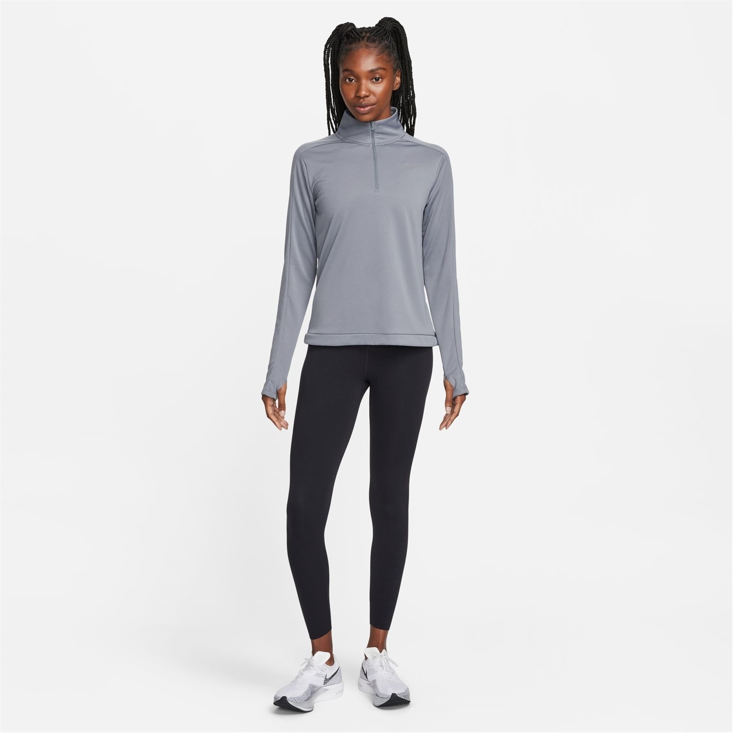 Nike Pacer Women's Long-Sleeve 1/2-Zip Running Top - 5