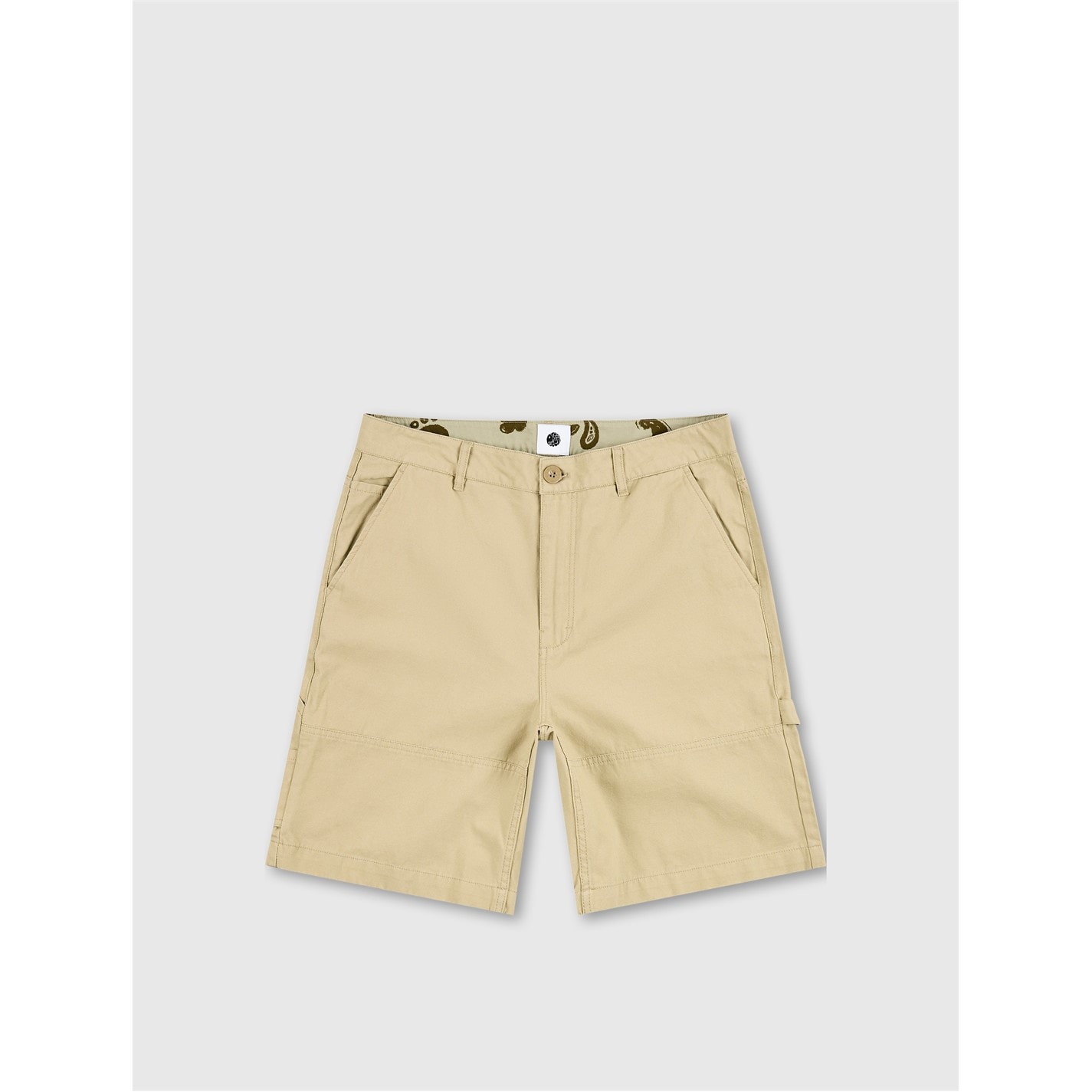 Kraťasy Pretty Green Taupe 4309025 Men's Stamford Carpenter Cargo Shorts - 1