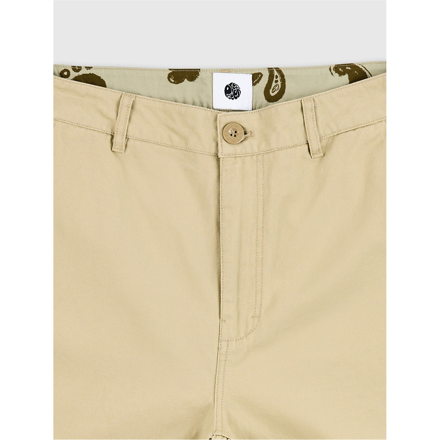 Kraťasy Pretty Green Taupe 4309025 Men's Stamford Carpenter Cargo Shorts - 3