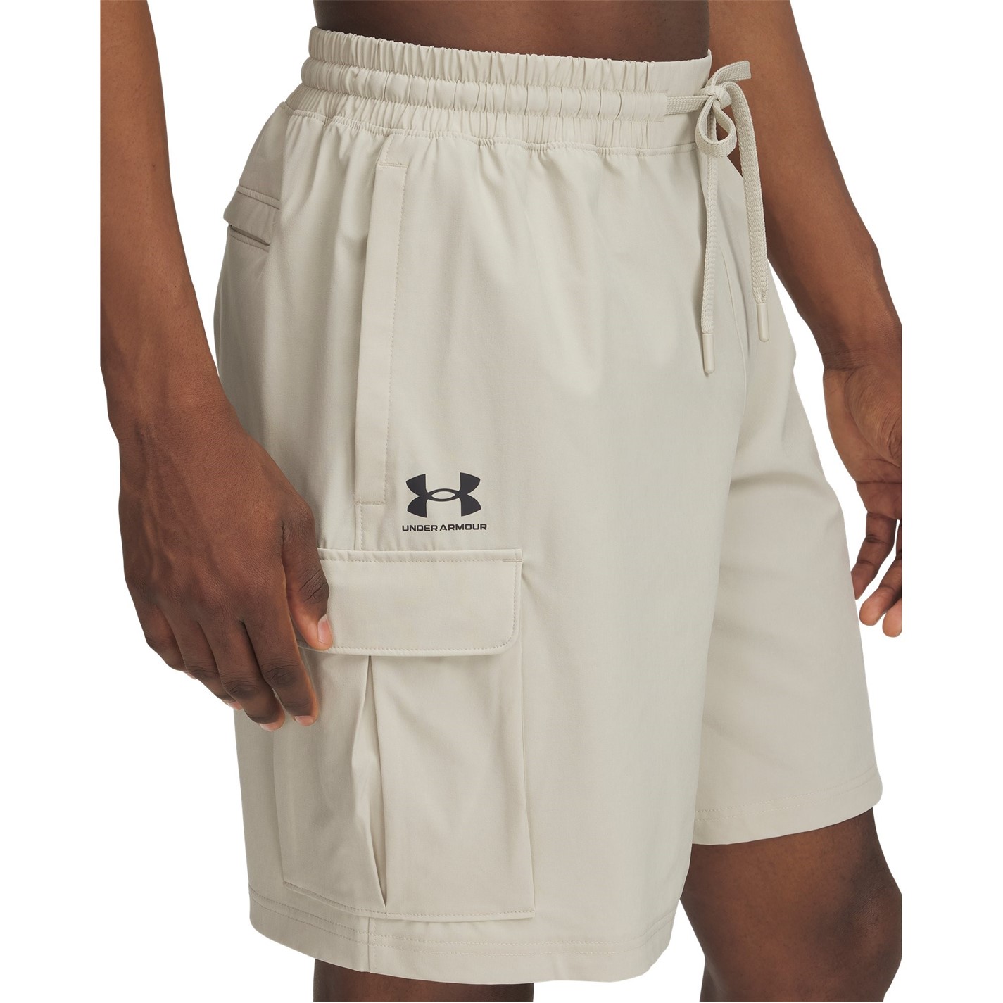 Kraťasy Under Armour Khaki Base 3897574 Men's Vibe Woven Cargo Shorts - 3
