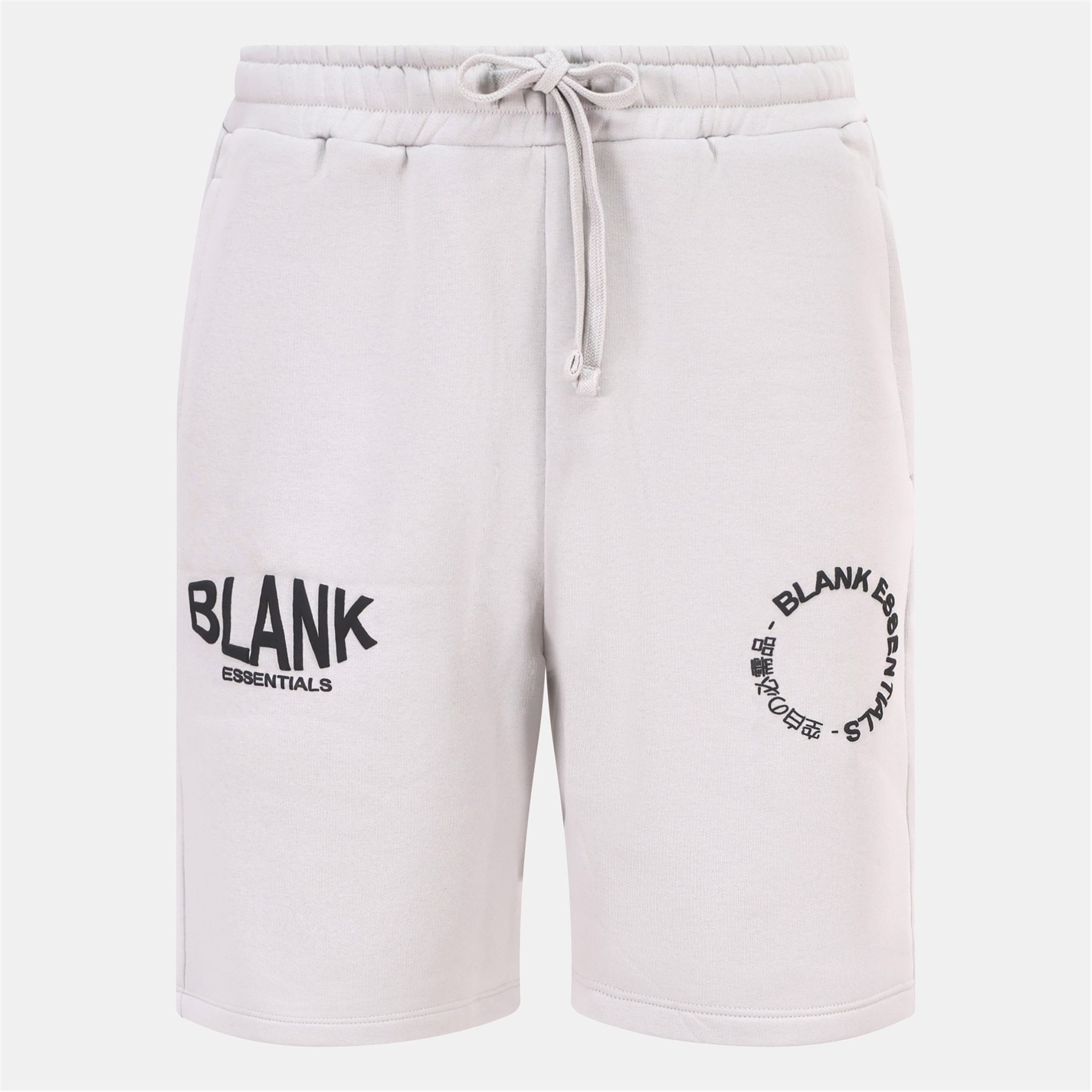 Kraťasy Blank Essentials Flat Grey 5103661 Men's Jersey Jogger Shorts - 1