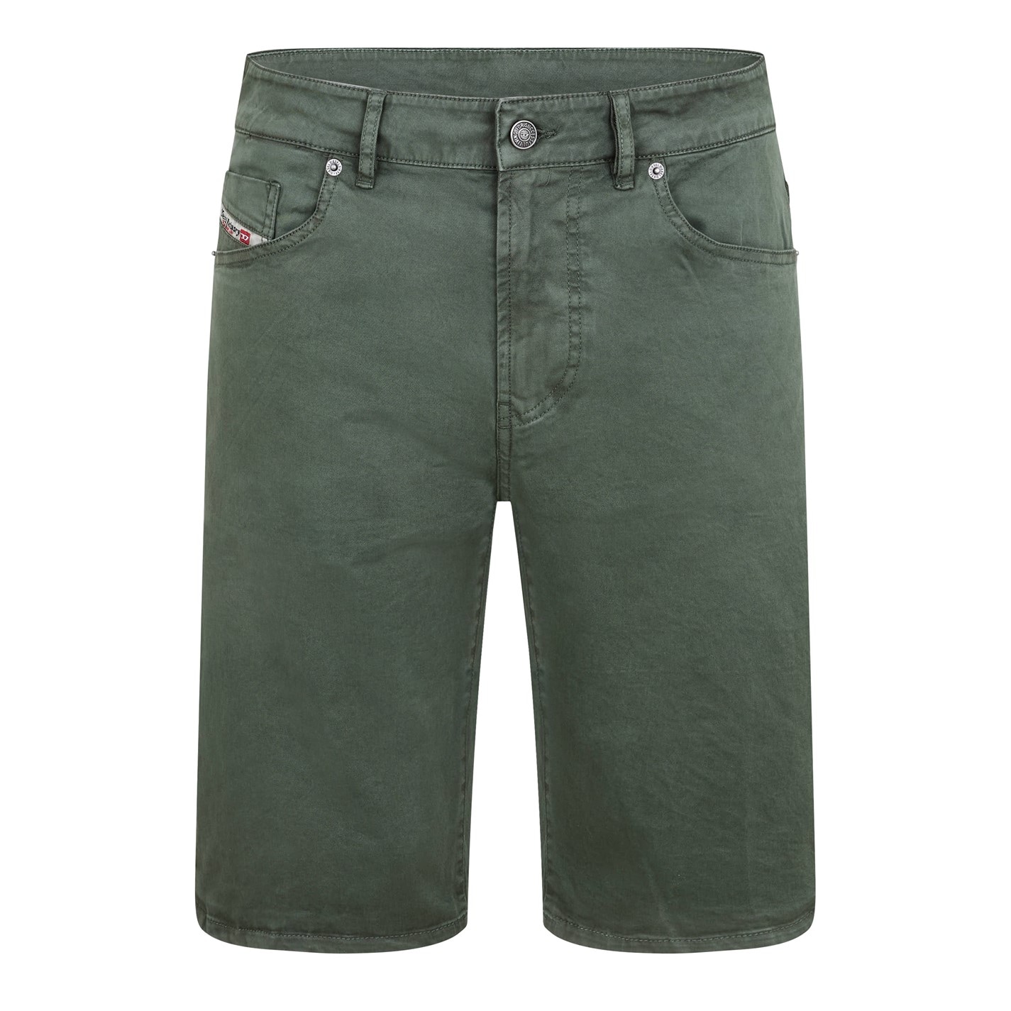 Kraťasy Diesel Green 1115750 Men's Fleece Jogger Shorts - 1