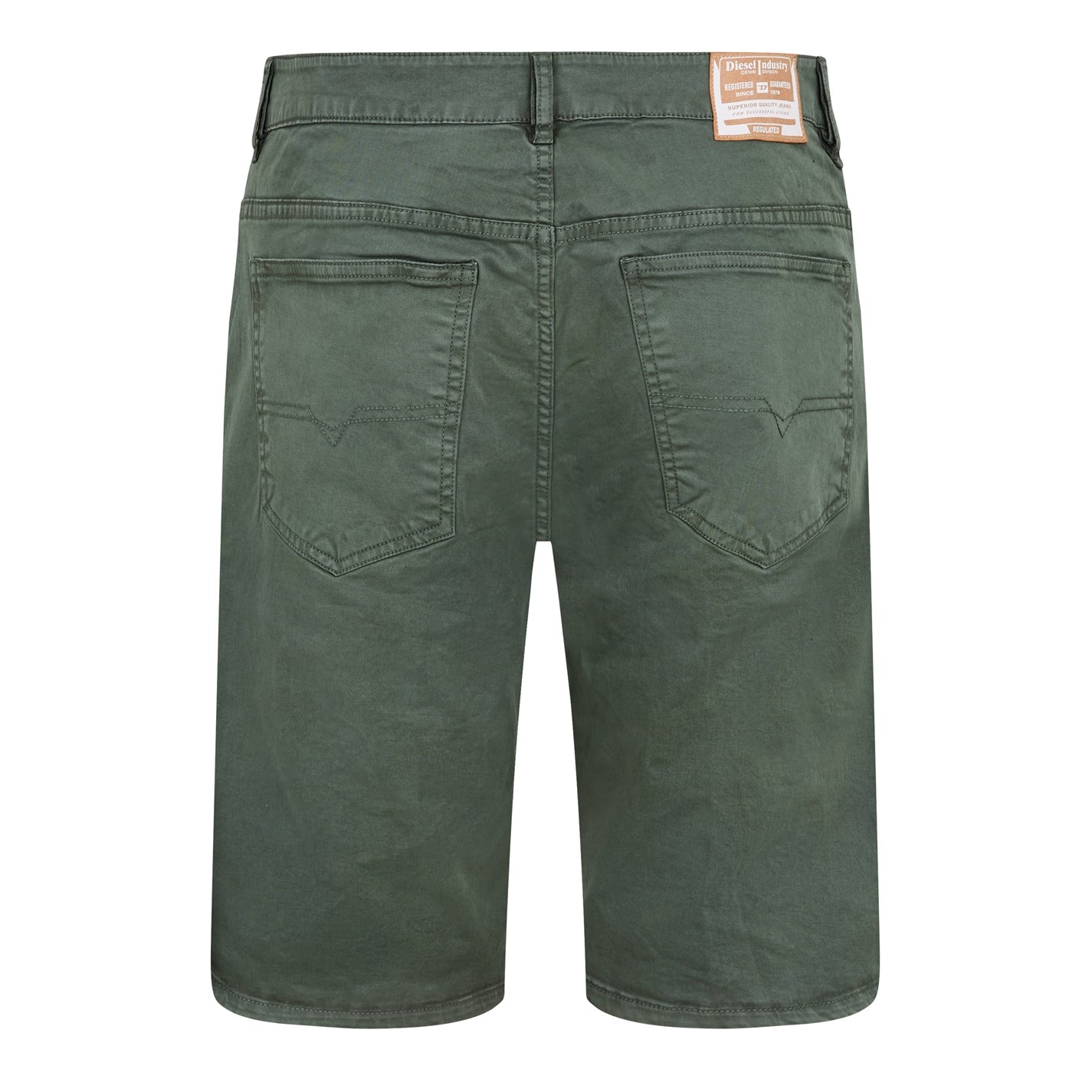 Kraťasy Diesel Green 1115750 Men's Fleece Jogger Shorts - 2