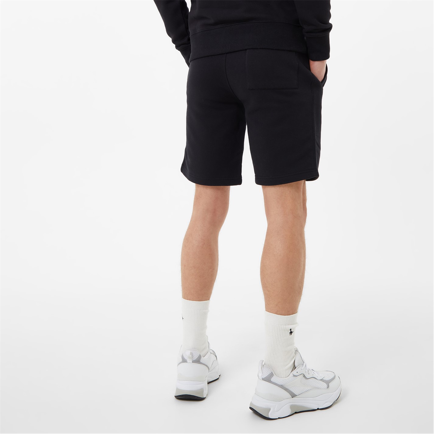 Kraťasy Jack Wills Black 9671101 Balmore Pheasant Sweat Shorts Mens - 2