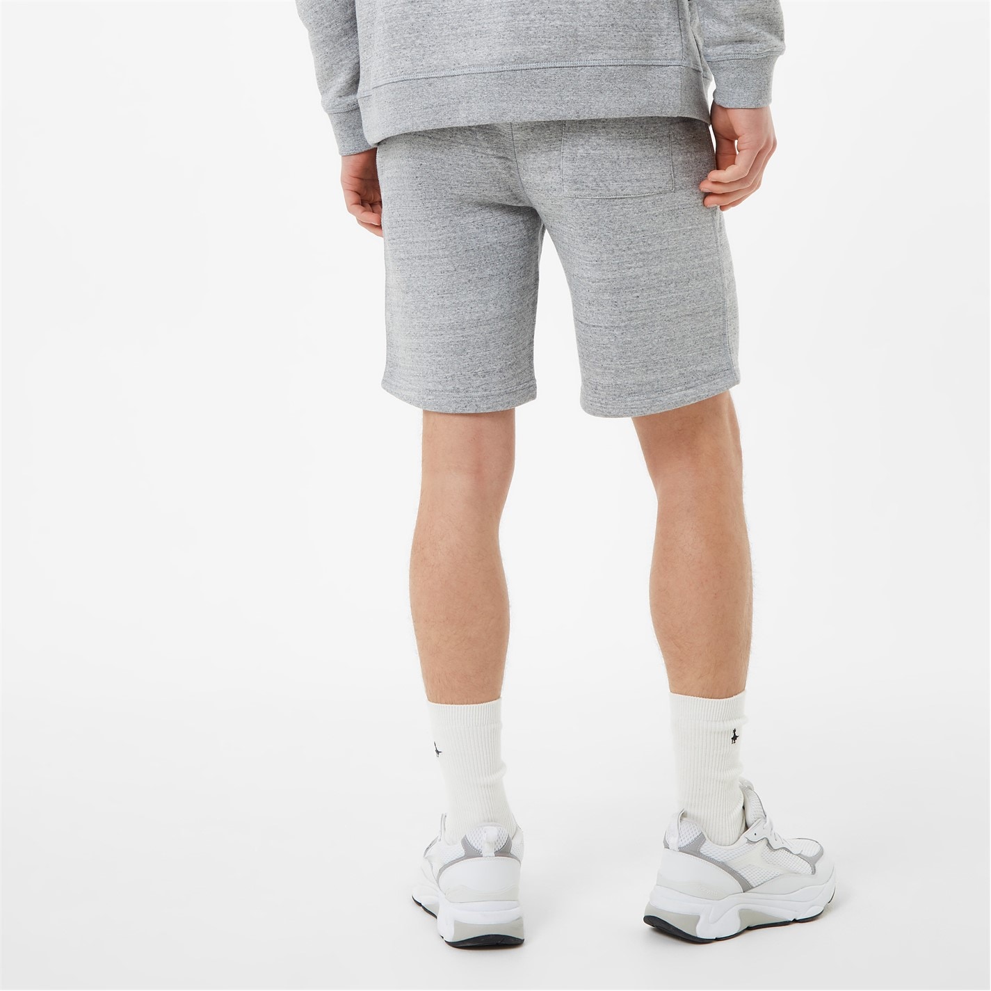 Kraťasy Jack Wills Grey Marl 897888 Balmore Pheasant Sweat Shorts Mens - 2