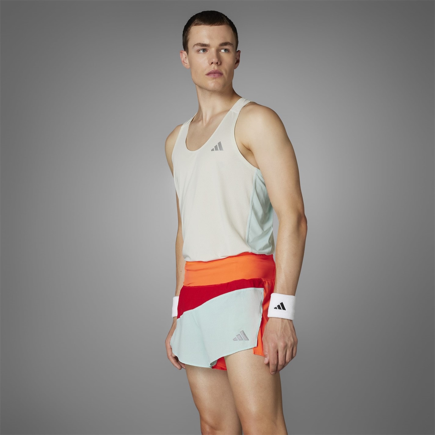 Kraťasy adidas Scrlt 1543774 New York City Running Split Short Mens - 12
