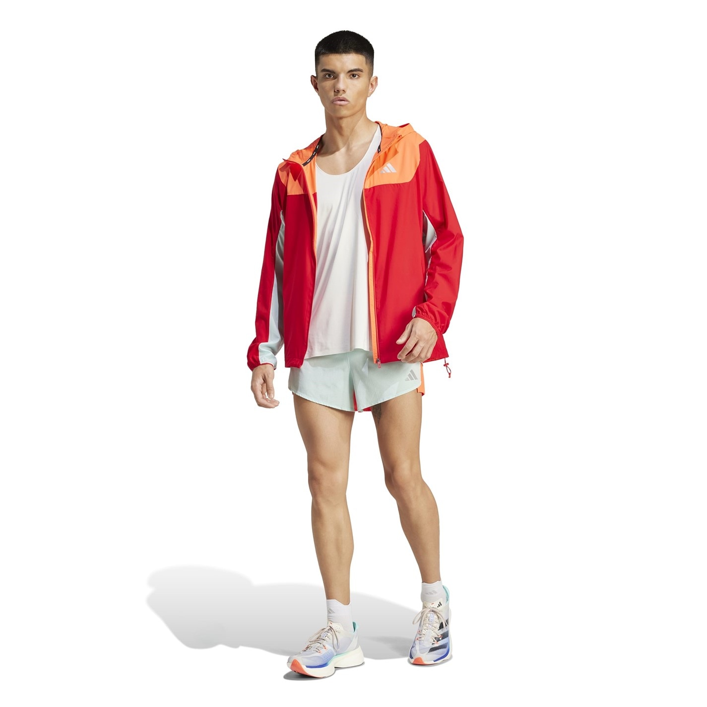 Kraťasy adidas Scrlt 1543774 New York City Running Split Short Mens - 7