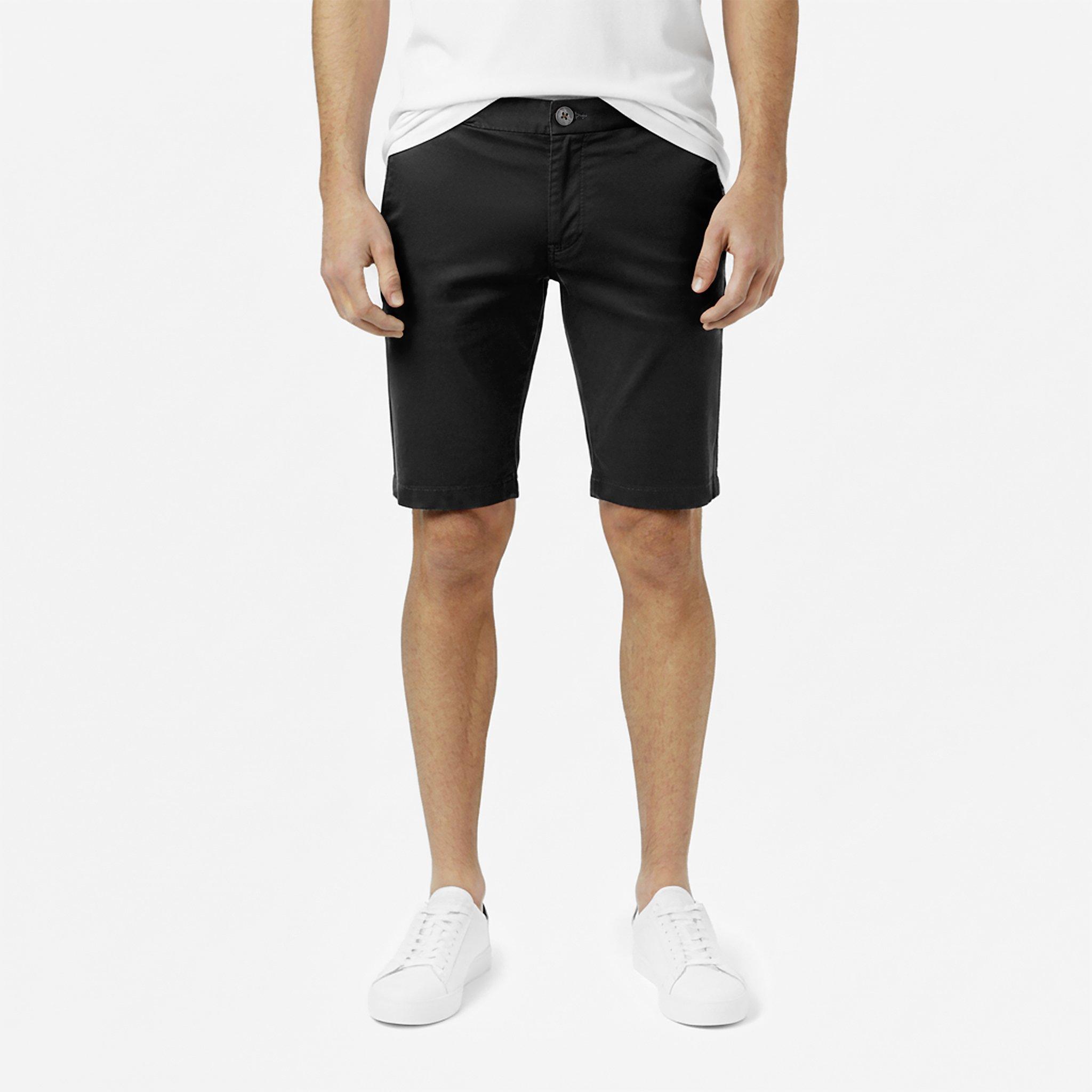 Kraťasy Jack Wills Black 9124736 Slim Chino Shorts Mens - 3