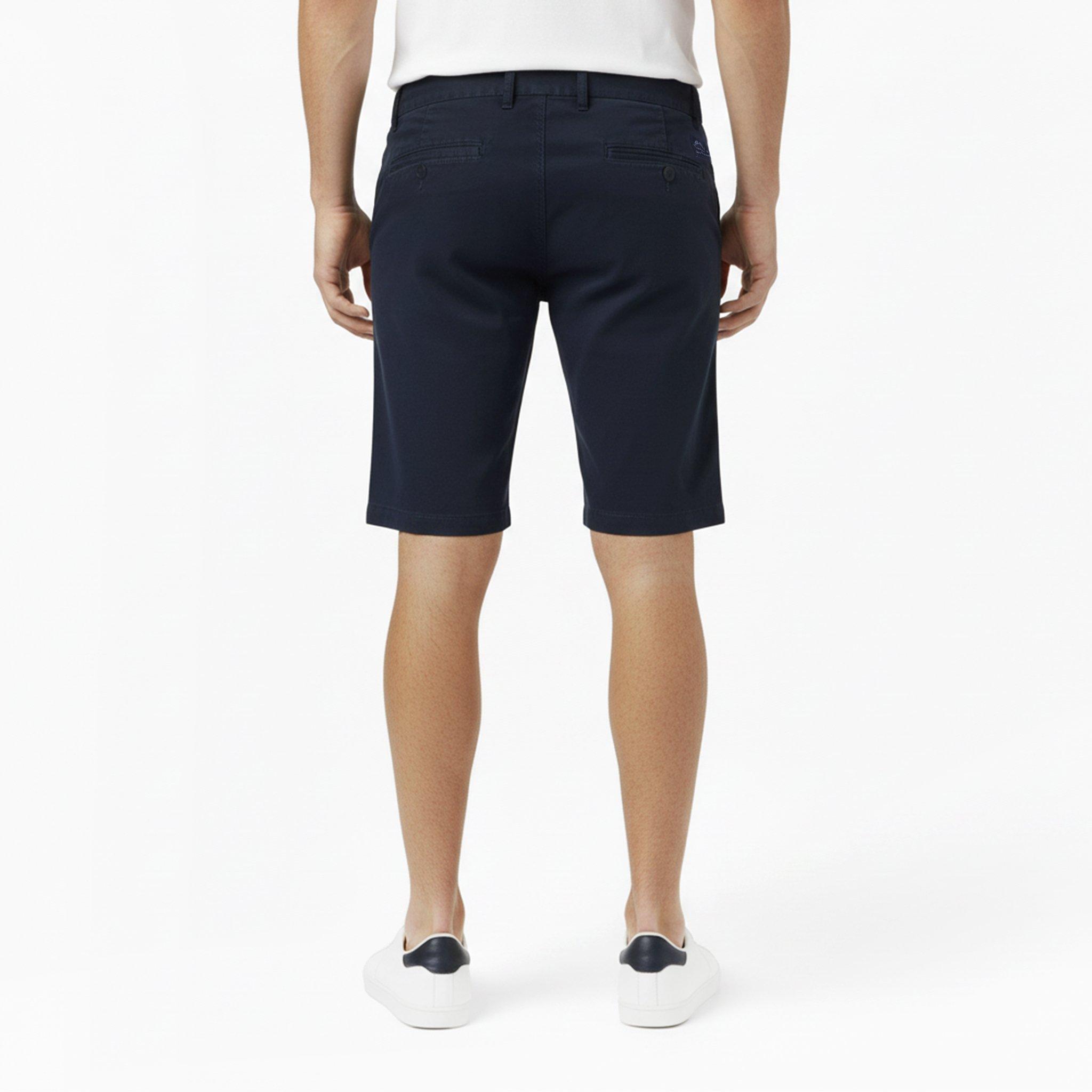 Kraťasy Jack Wills Navy 2845802 Slim Chino Shorts Mens - 4