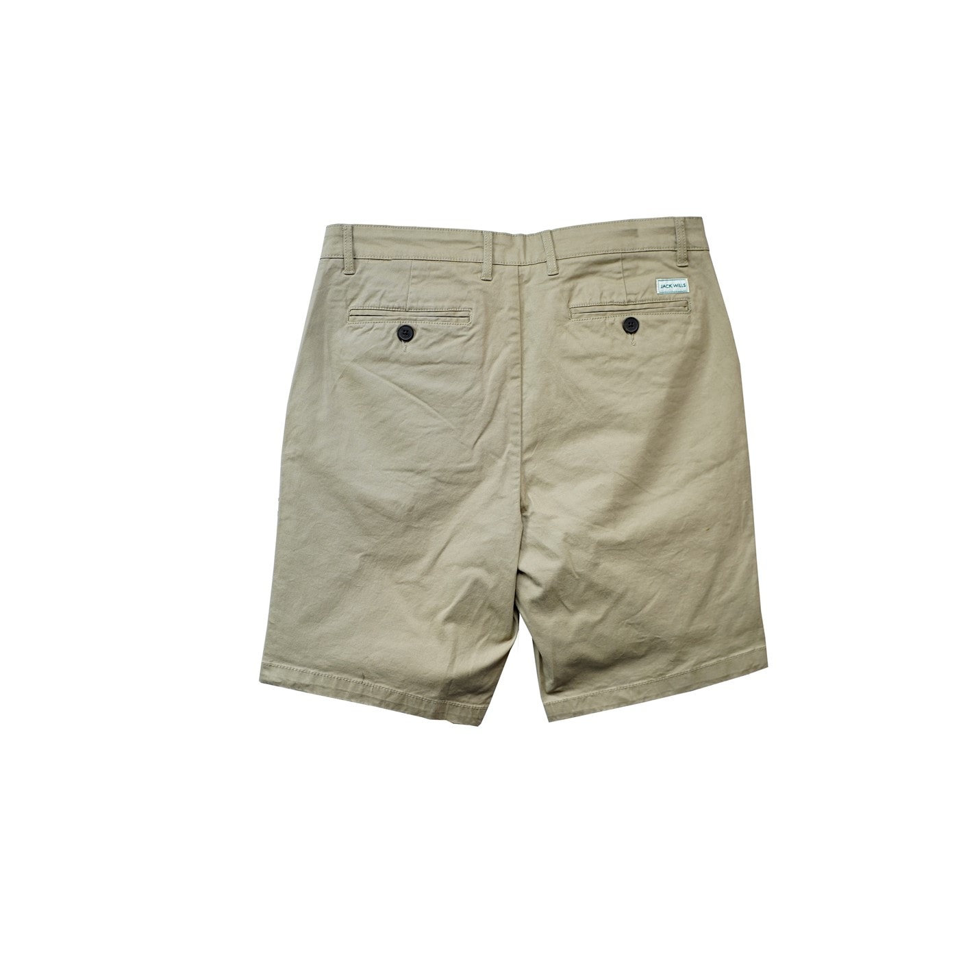 Kraťasy Jack Wills Taupe 2472351 Slim Chino Shorts Mens - 2