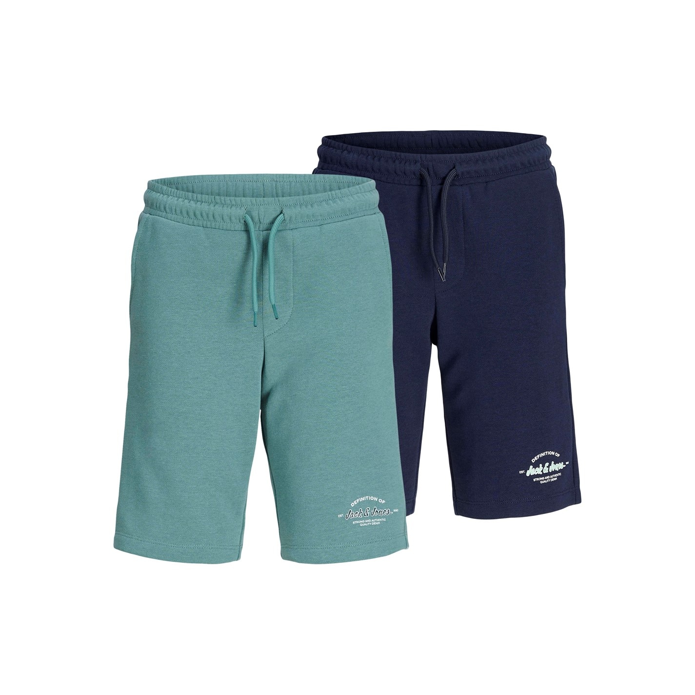 Jack and Jones Navy 8492919 Kids' Fleece Jogger Shorts - 1