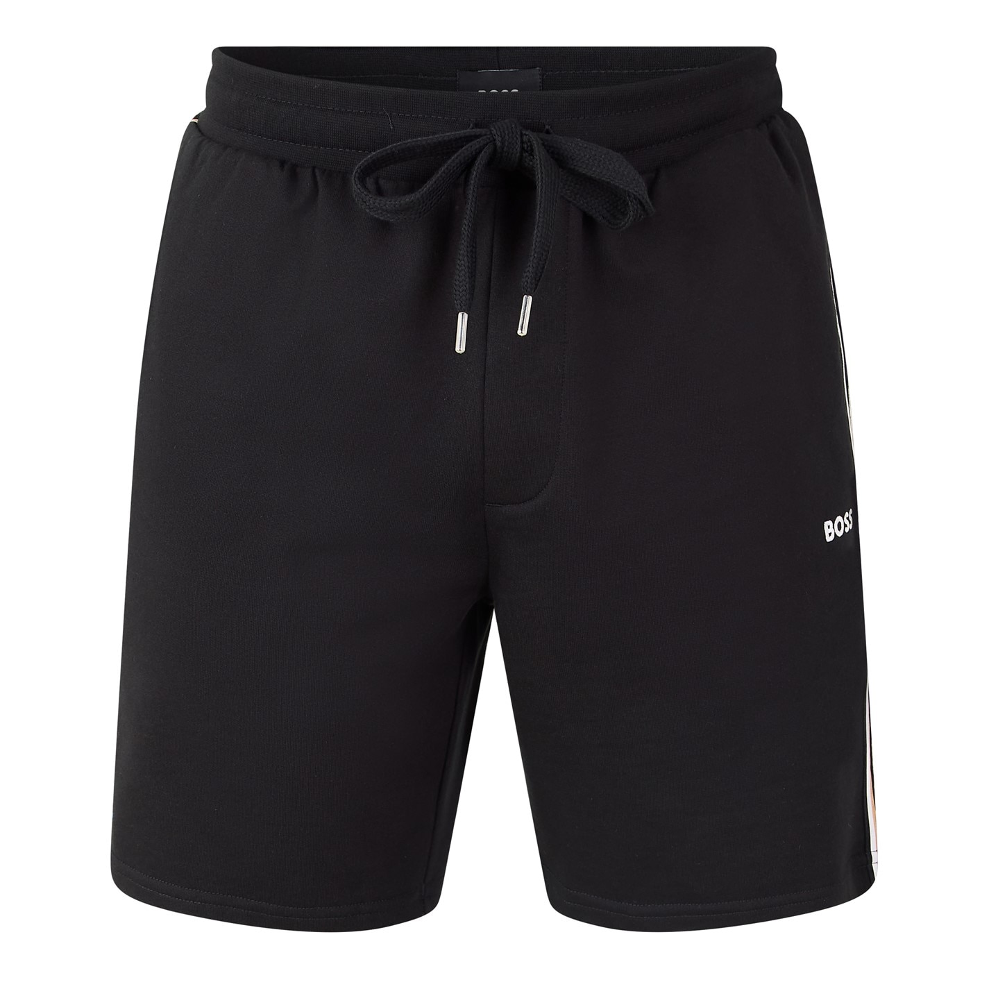 Kraťasy Boss Black 001 3973242 Men's Fleece Jogger Shorts - 1