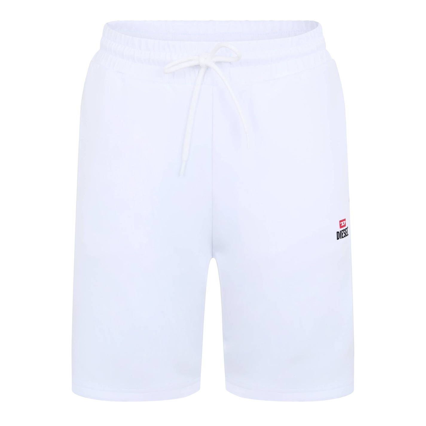 Kraťasy Diesel White 6325616 Men's Fleece Jogger Shorts - 1