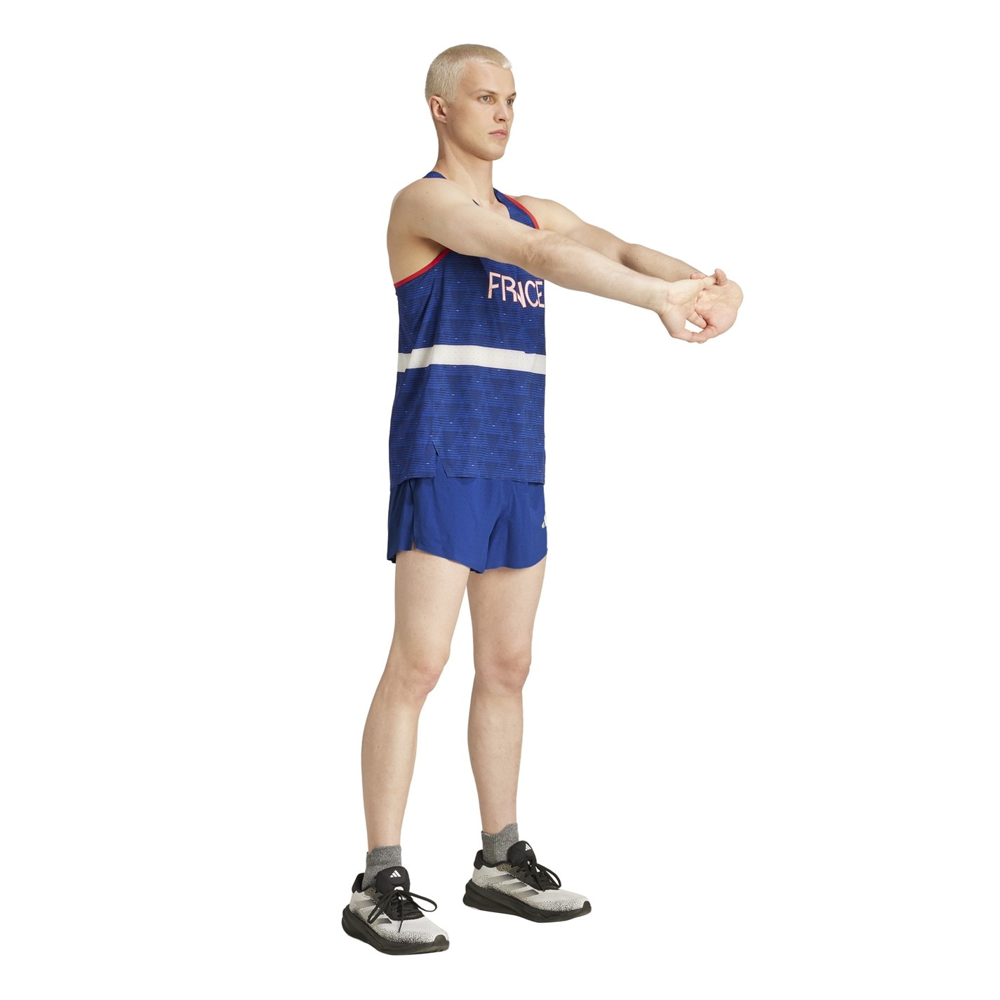 Kraťasy adidas Semi Lucid Blue 1517668 Split Sho 3 M Gym Short Mens - 6