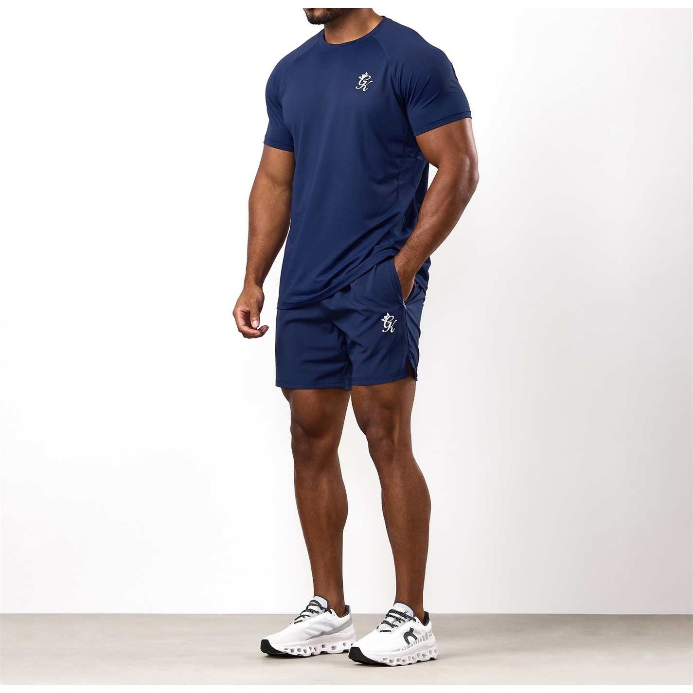 Kraťasy Gym King Oxford Blue 8827509 Men's Energy 6 Inch Performance Shorts - 6