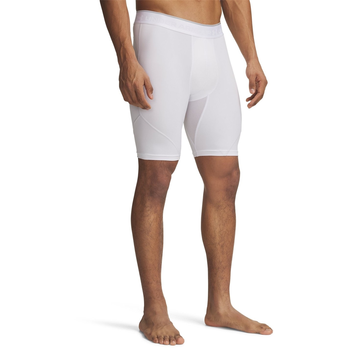 Kraťasy Under Armour White 3438110 Men's Performance Gym Shorts - 1