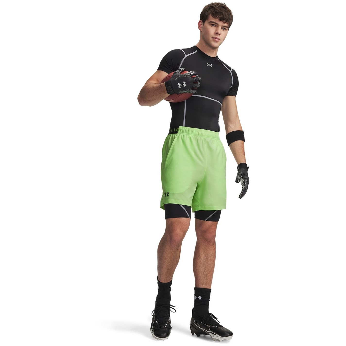 Kraťasy Under Armour Ultimate Black 6125439 Men's Performance Gym Shorts - 4