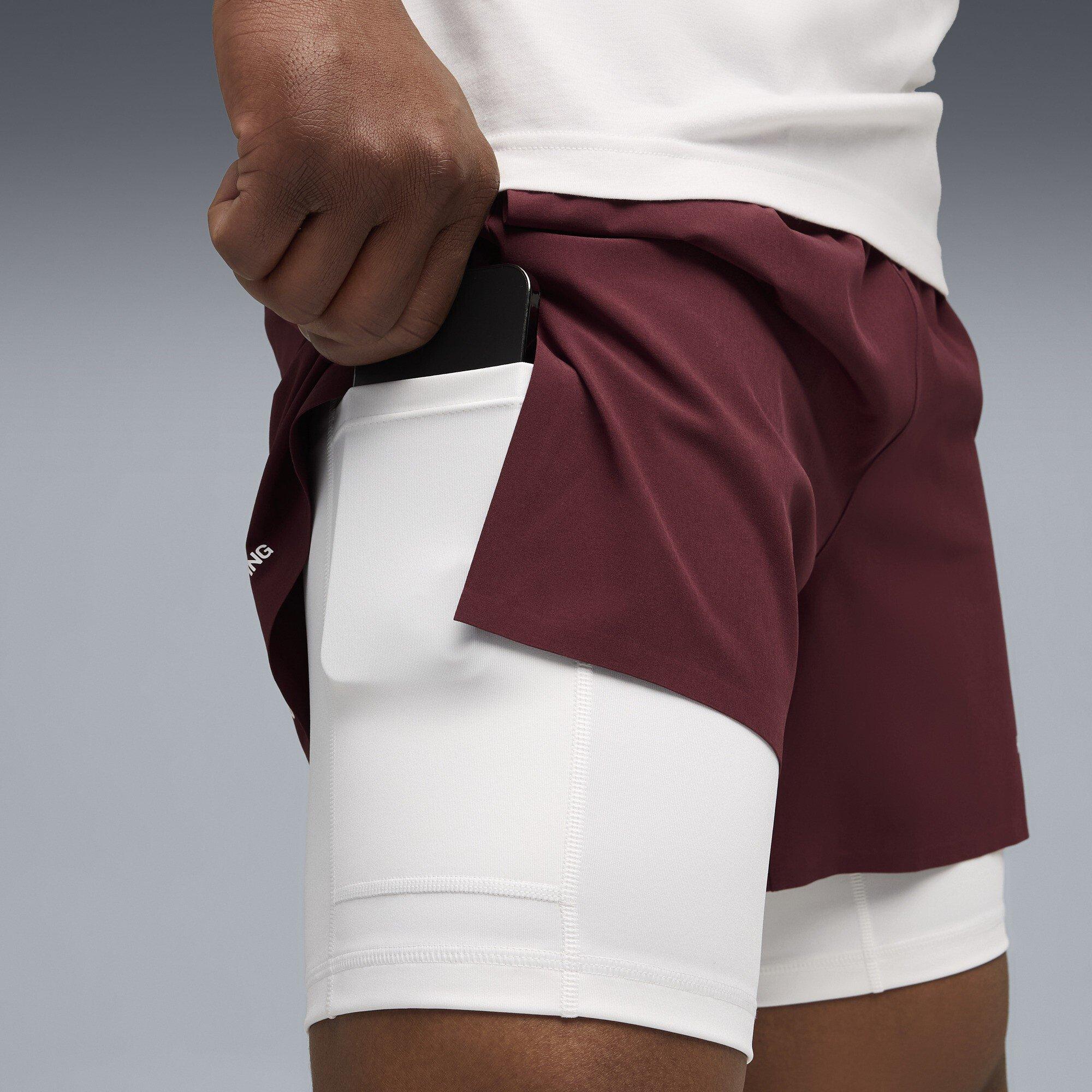 Kraťasy Puma Ruby Shimmer 9606815 Men's Hyrox 2-in-1 Performance Gym Shorts - 5