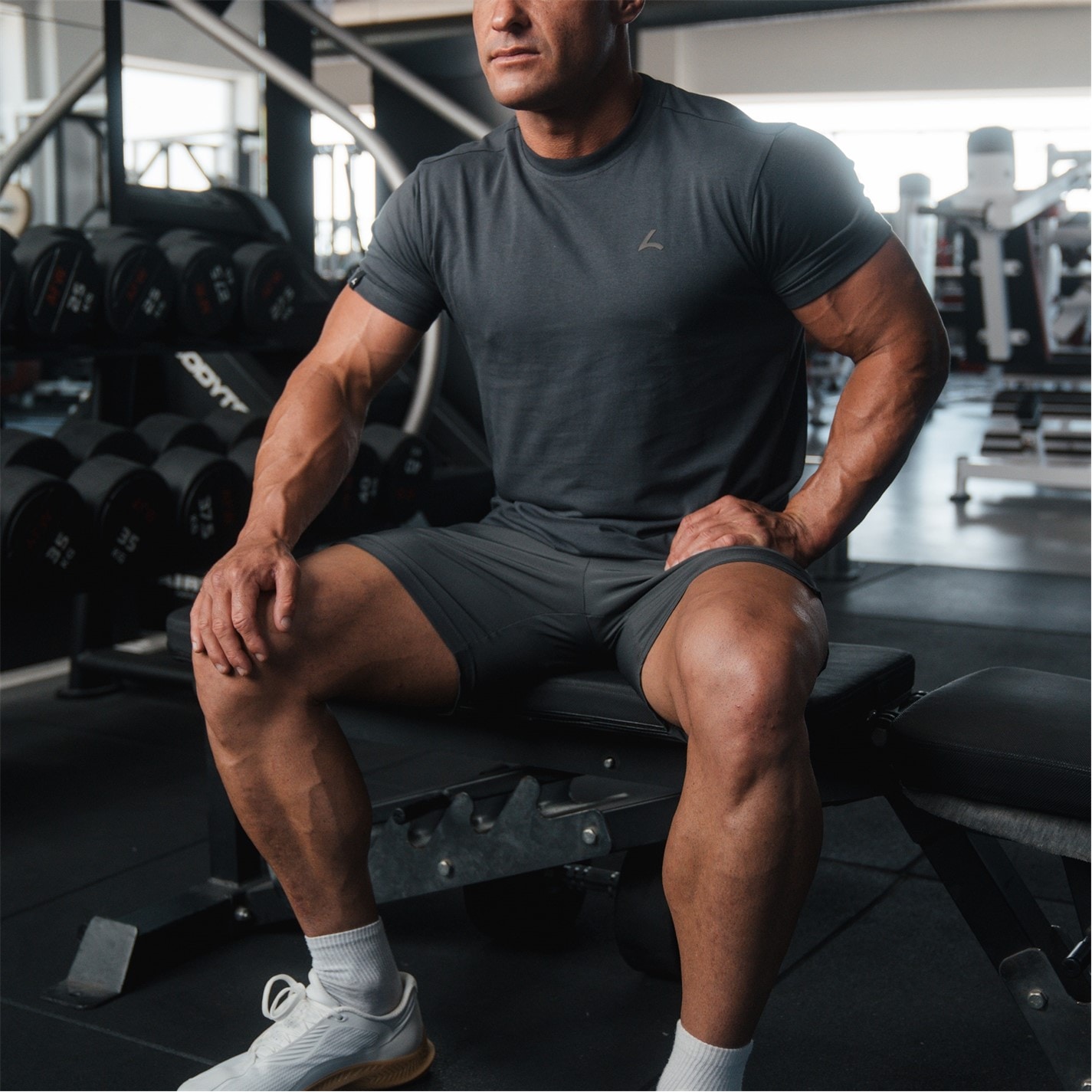 Kraťasy Reeva Grey 7167219 Premium Active Shorts - 5