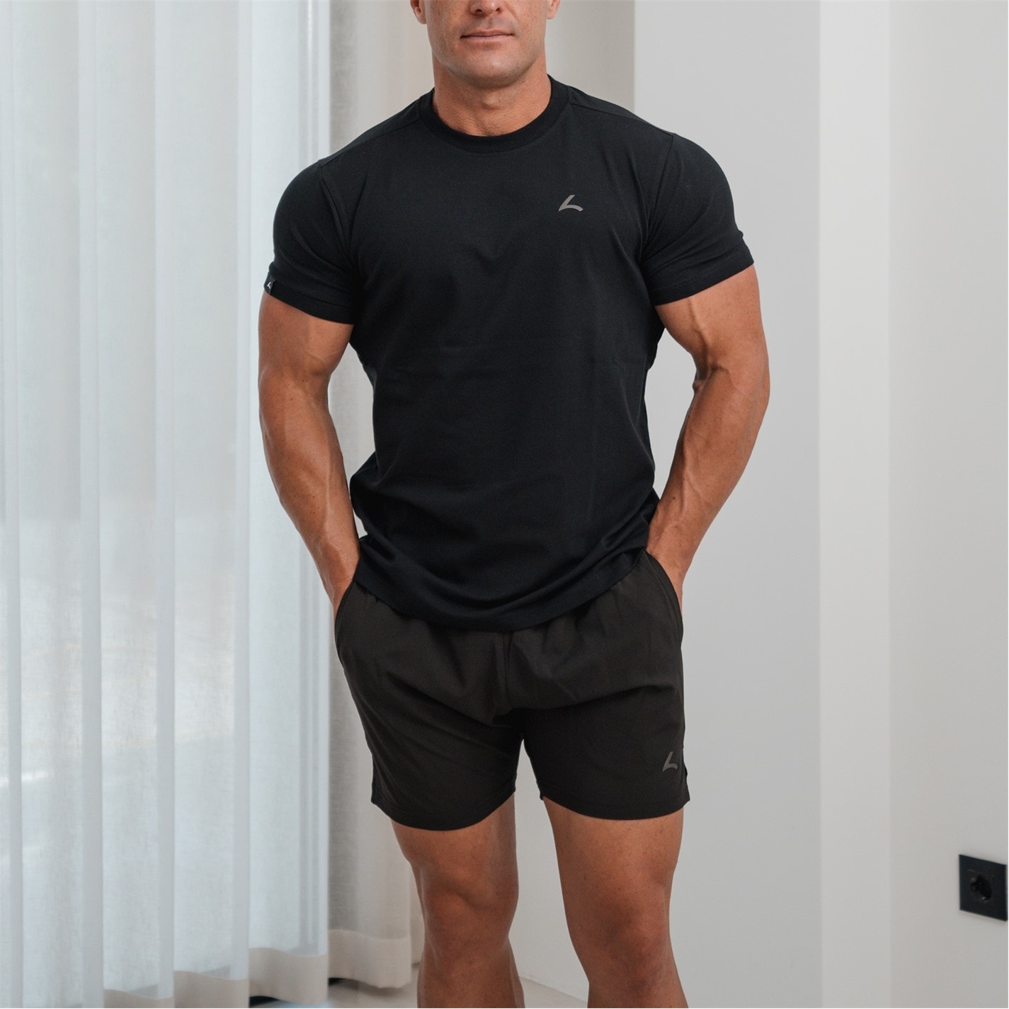 Kraťasy Reeva Black 5056691 Premium Active Shorts - 4