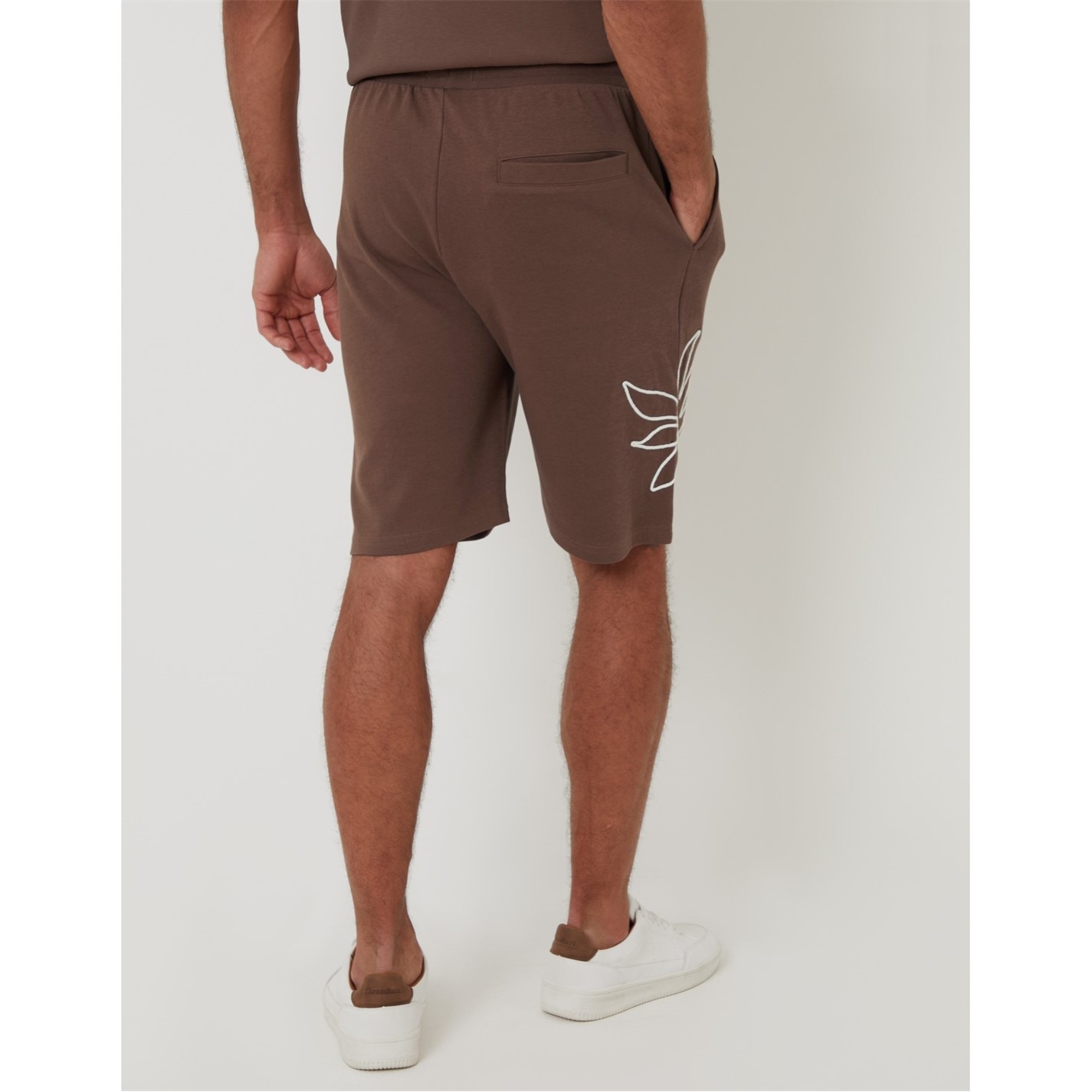 Kraťasy Threadbare Mustang 5779627 Men's Fleece Jogger Shorts - 3