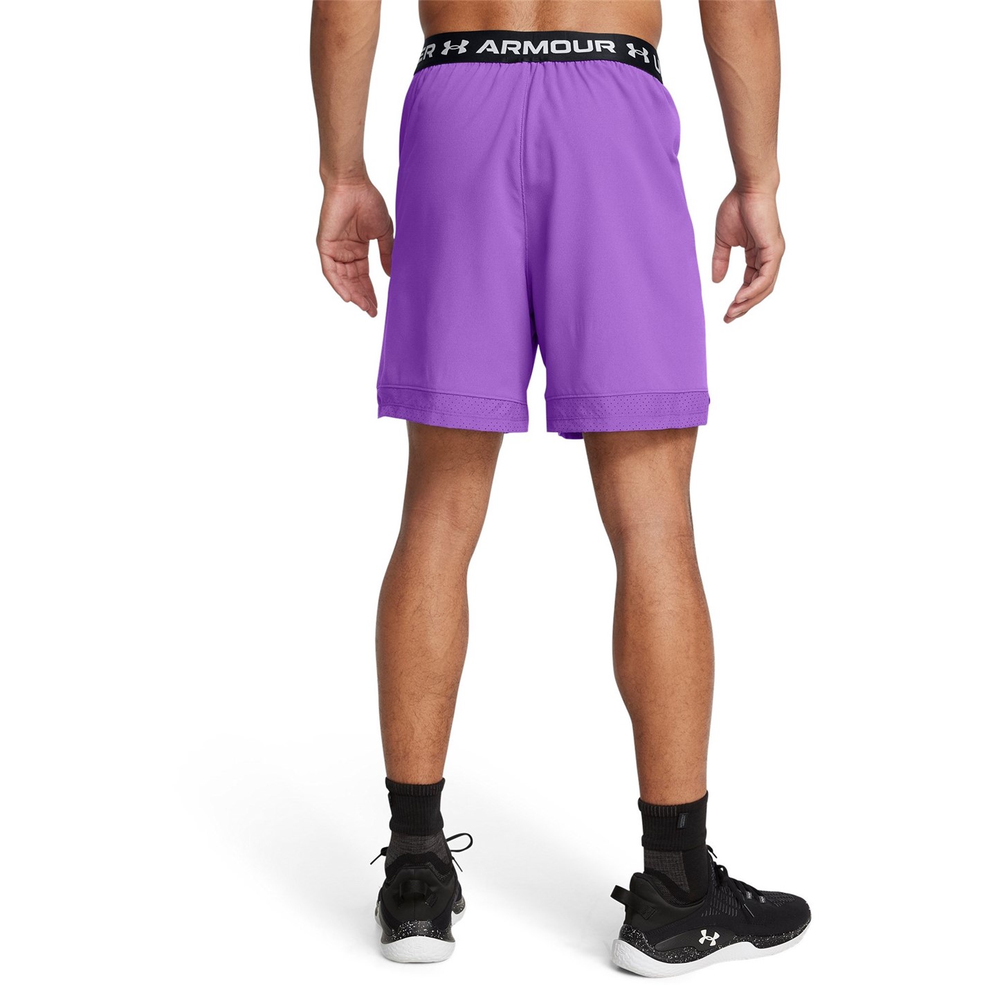 Kraťasy Under Armour Purple 8233489 Men's Vanish Woven Performance Gym Shorts - 4