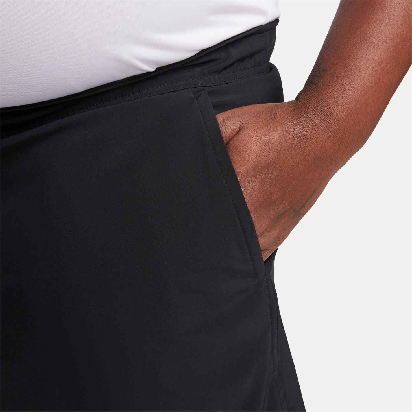 Kraťasy Nike Black 9648559 Dri-FIT Unlimited Men's 7 Unlined Woven Fitness Shorts - 11