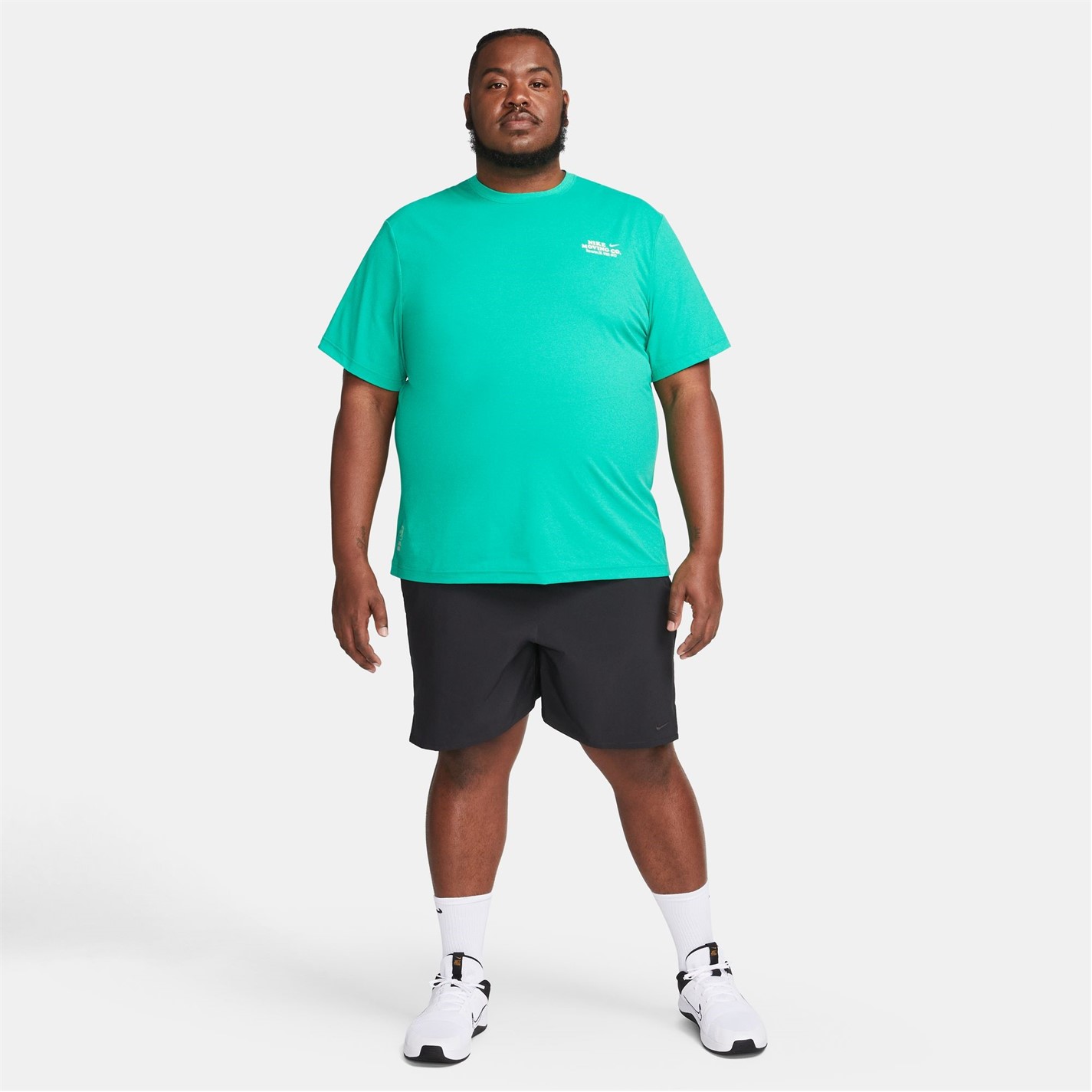 Kraťasy Nike Black 9648559 Dri-FIT Unlimited Men's 7 Unlined Woven Fitness Shorts - 14