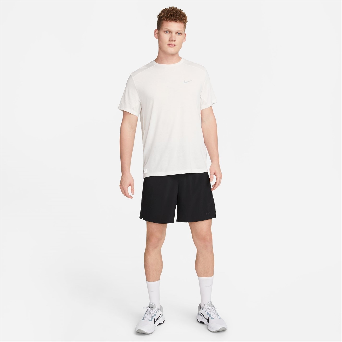 Kraťasy Nike Black 9648559 Dri-FIT Unlimited Men's 7 Unlined Woven Fitness Shorts - 6