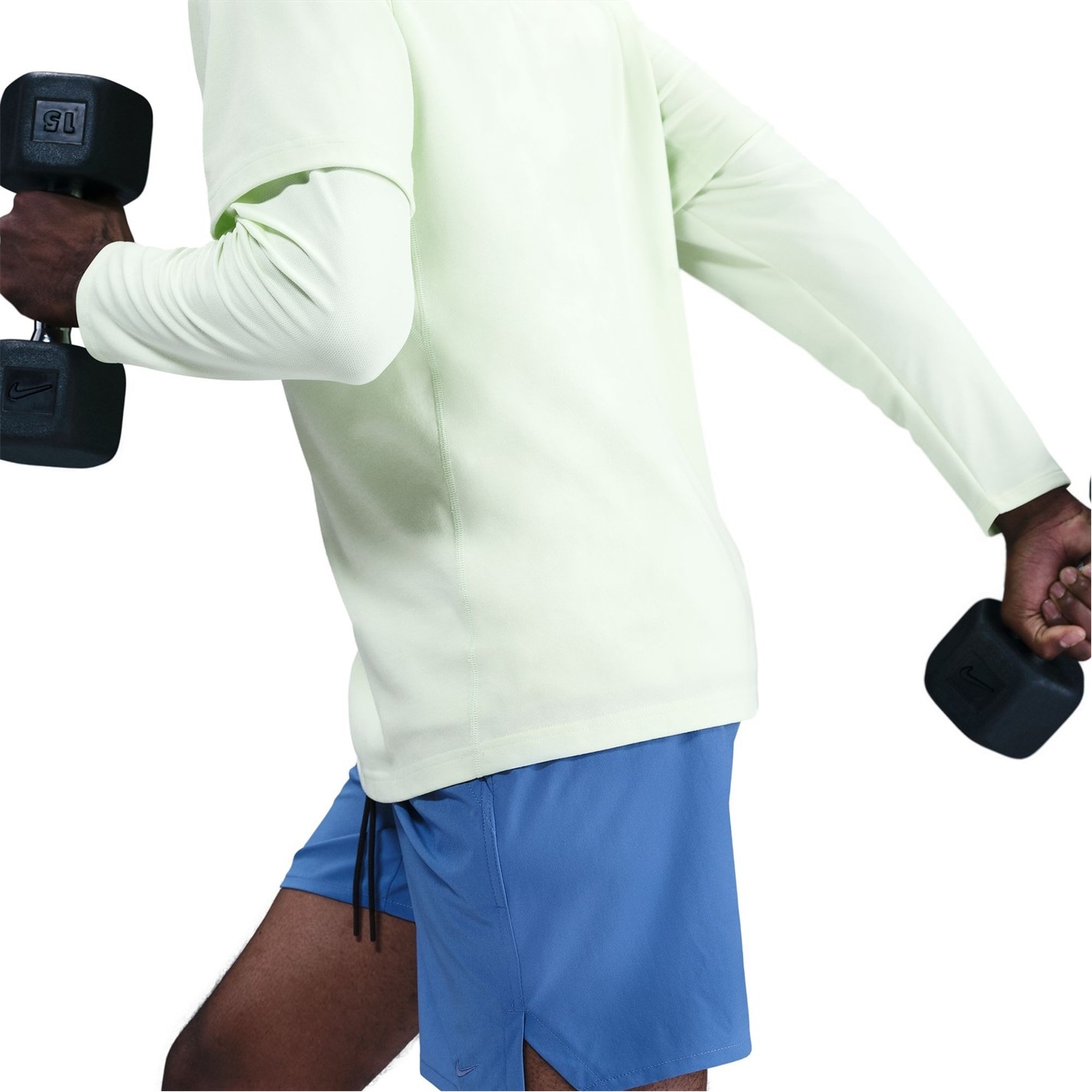 Kraťasy Nike Comet Blue 9980855 Dri-FIT Unlimited Men's 7 Unlined Woven Fitness Shorts - 5