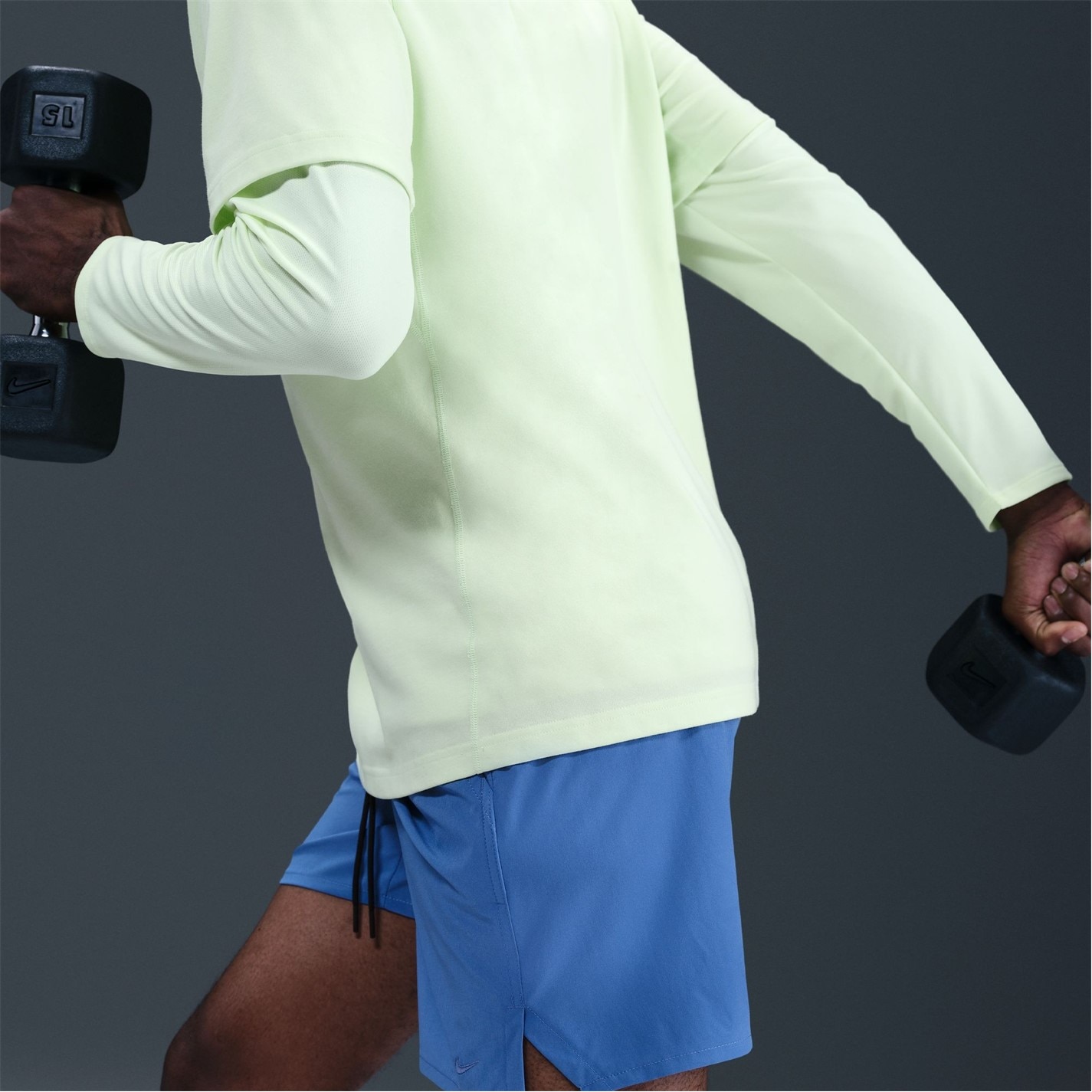 Kraťasy Nike Comet Blue 9980855 Dri-FIT Unlimited Men's 7 Unlined Woven Fitness Shorts - 10