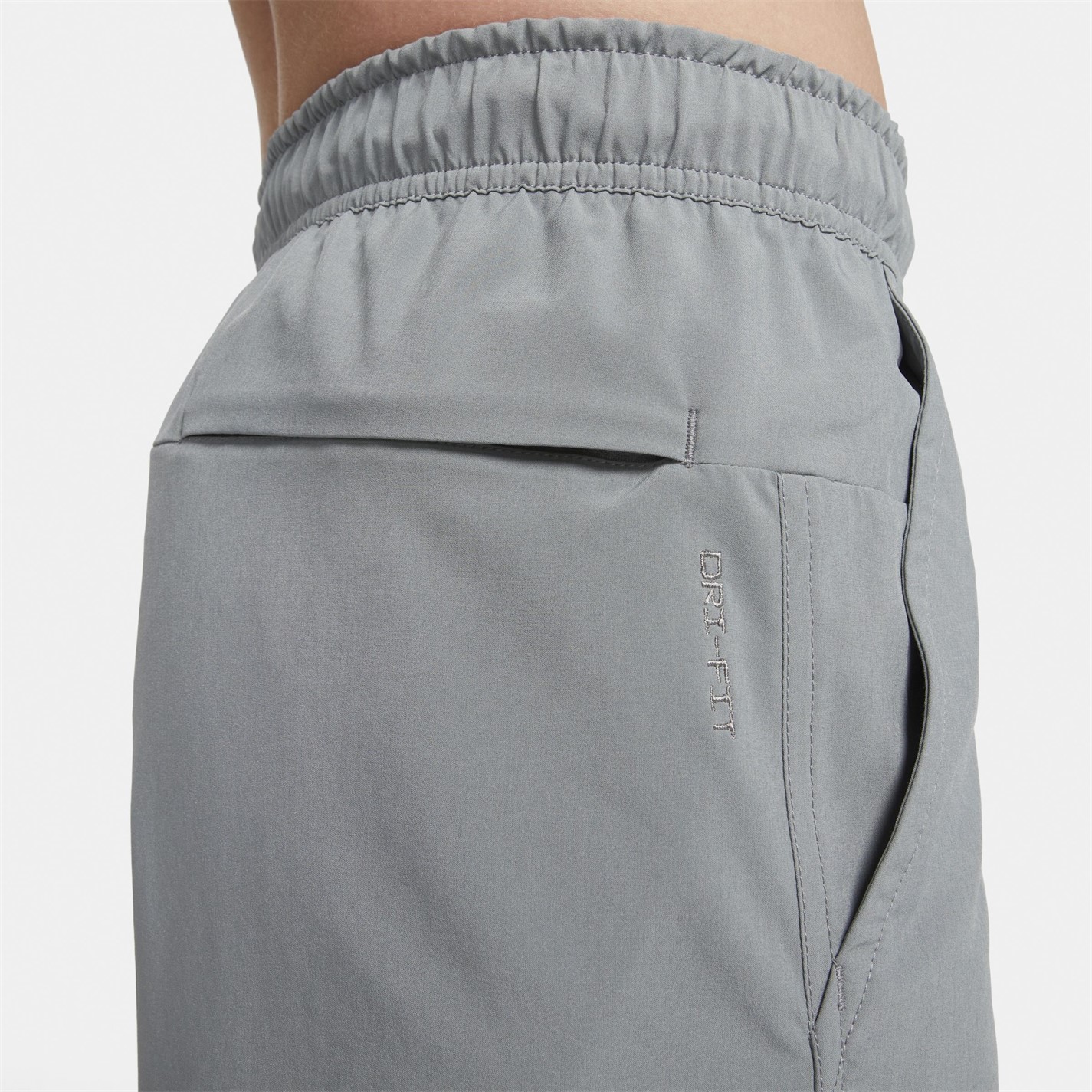 Kraťasy Nike Grey 1441044 Dri-FIT Unlimited Men's 7 Unlined Woven Fitness Shorts - 5