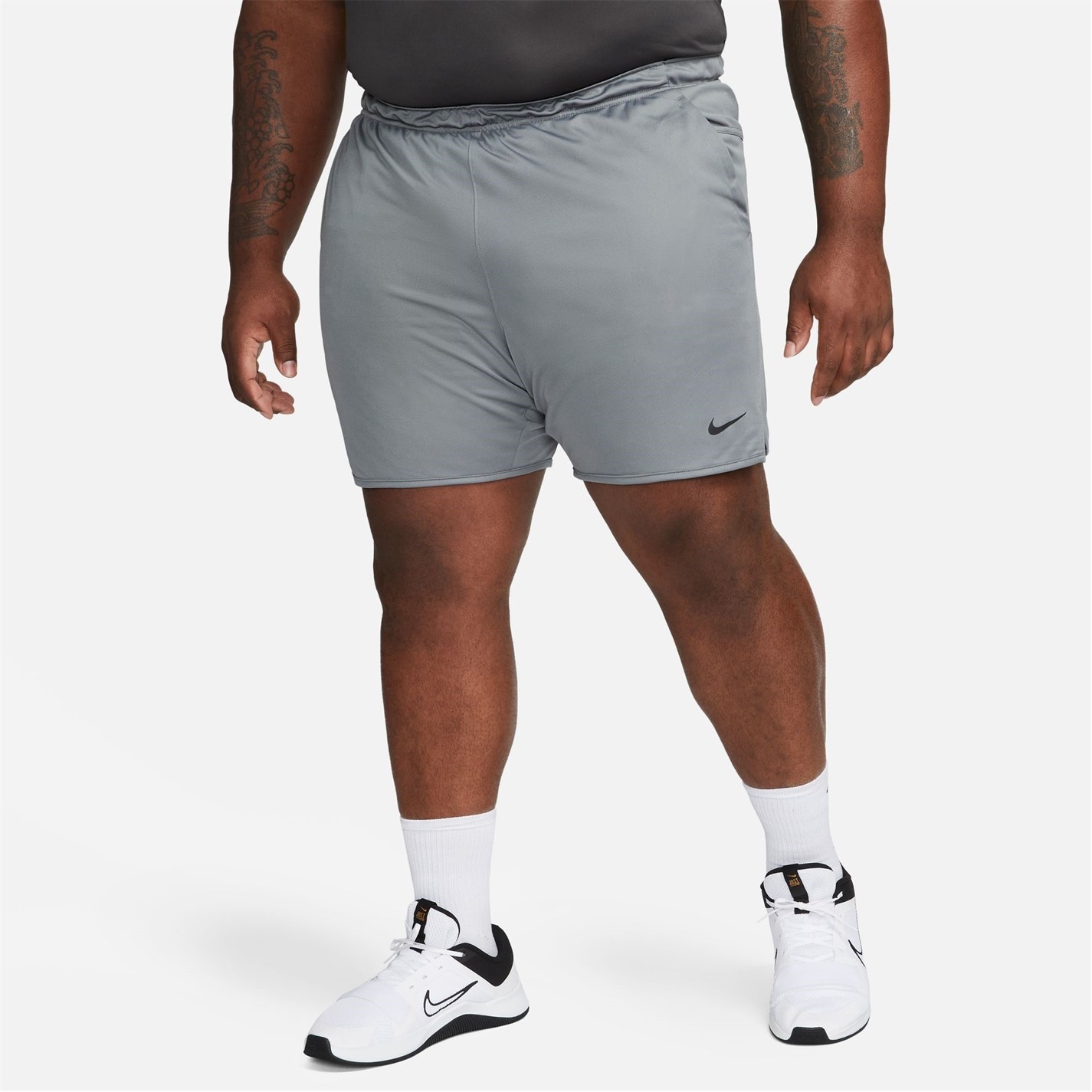 Kraťasy Nike Smoke Grey 2883922 Dri-FIT Totality Men's 7 Unlined Knit Fitness Shorts - 8