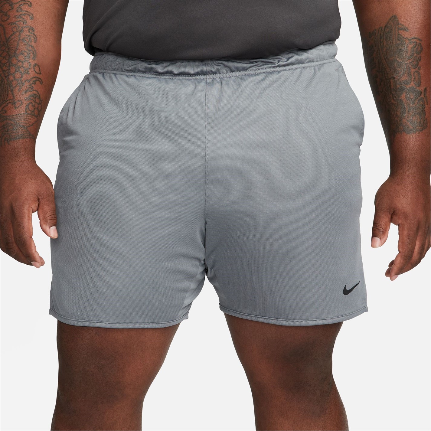 Kraťasy Nike Smoke Grey 2883922 Dri-FIT Totality Men's 7 Unlined Knit Fitness Shorts - 9