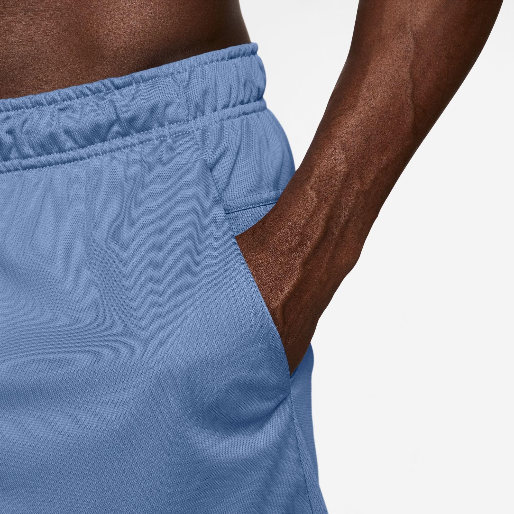 Kraťasy Nike Indigo Storm 5649641 Dri-FIT Totality Men's 7 Unlined Knit Fitness Shorts - 4