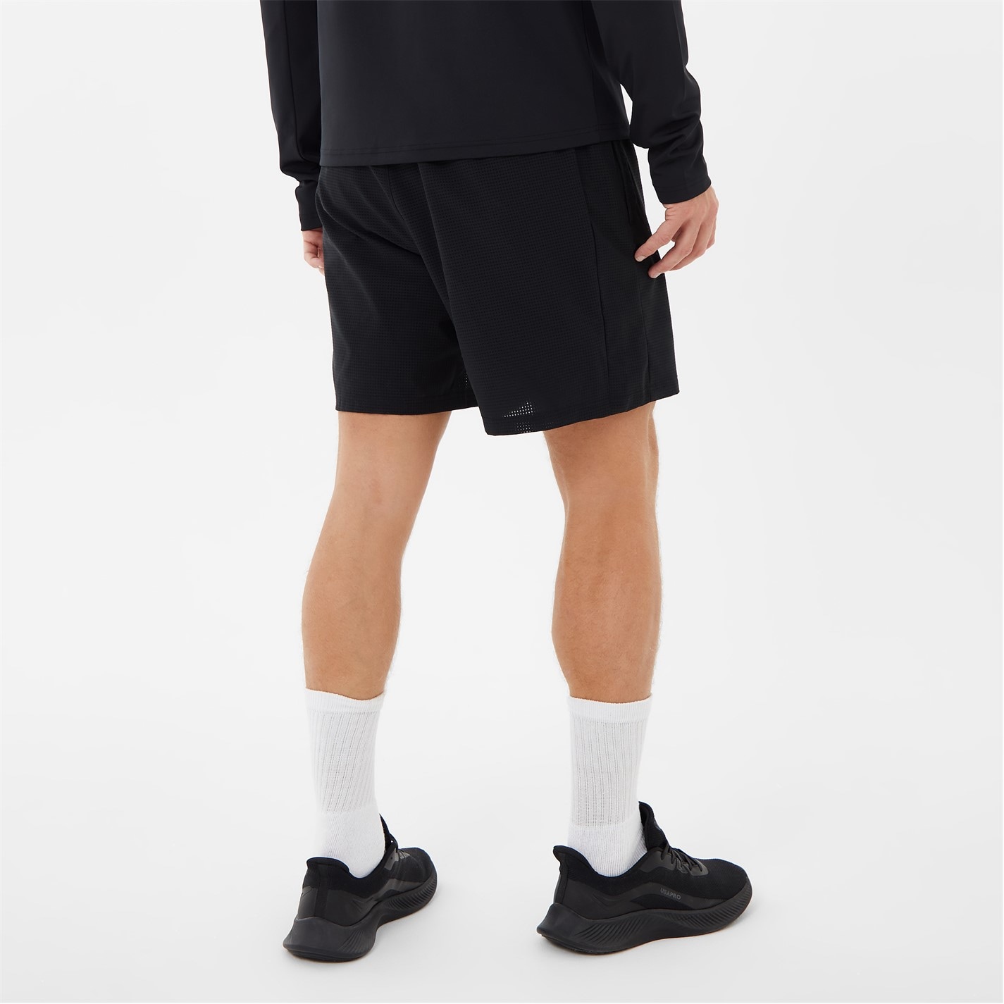 Kraťasy Everlast Black 8532015 2-in-1 Shorts Mens - 2
