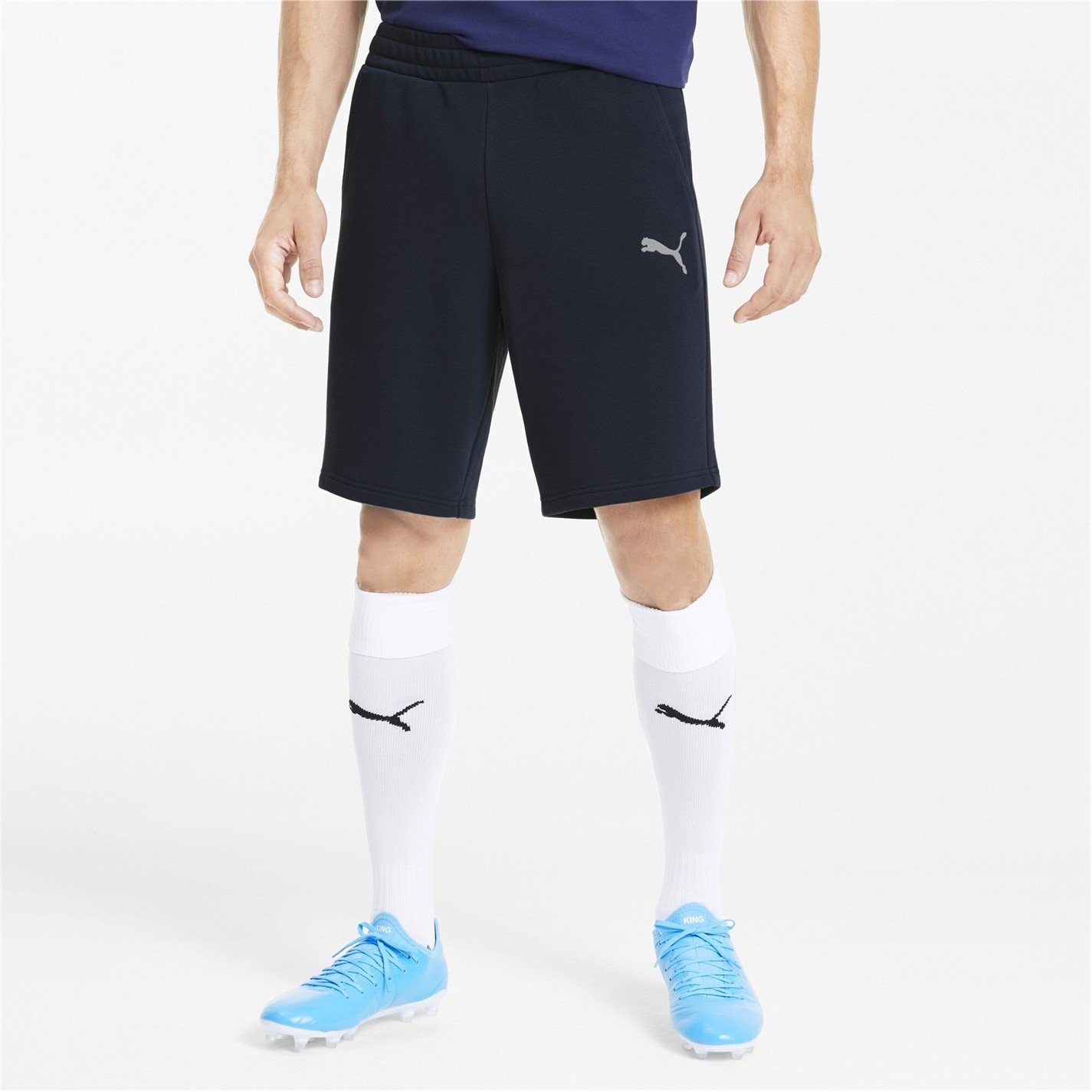 Kraťasy Puma Peacoat 9369728 Men's Teamgoal 23 Casuals Jersey Jogger Shorts - 3